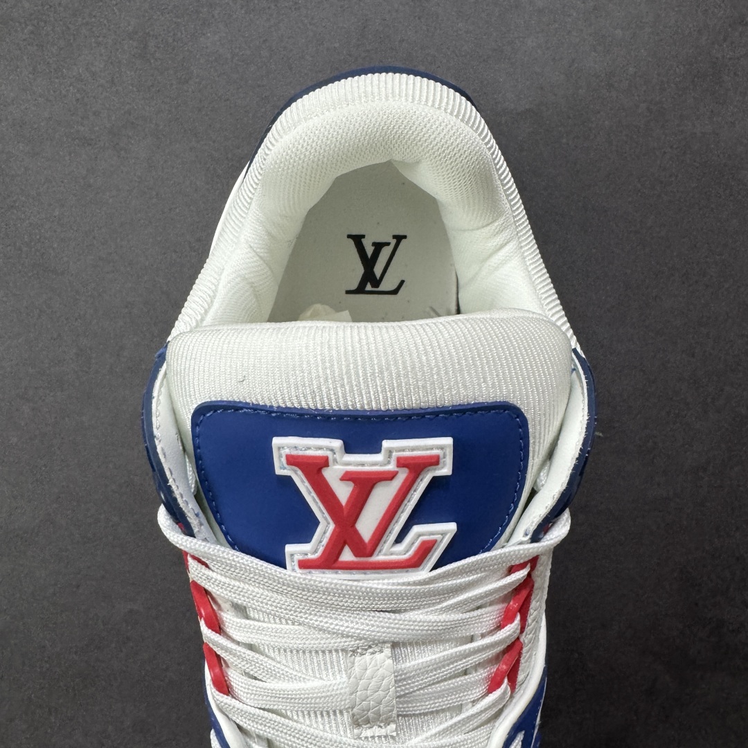 图片[7]-【头层礼盒版】Louis Vuitton LV Trainer 路易威登 驴牌 L家 情侣款 休闲 运动鞋 滑板鞋 广东大厂出品 头层皮料 高版本 极具性价比 做工版型到位 高清洁度 不偷工减料 非常推荐 尺码：35-45-选品中心