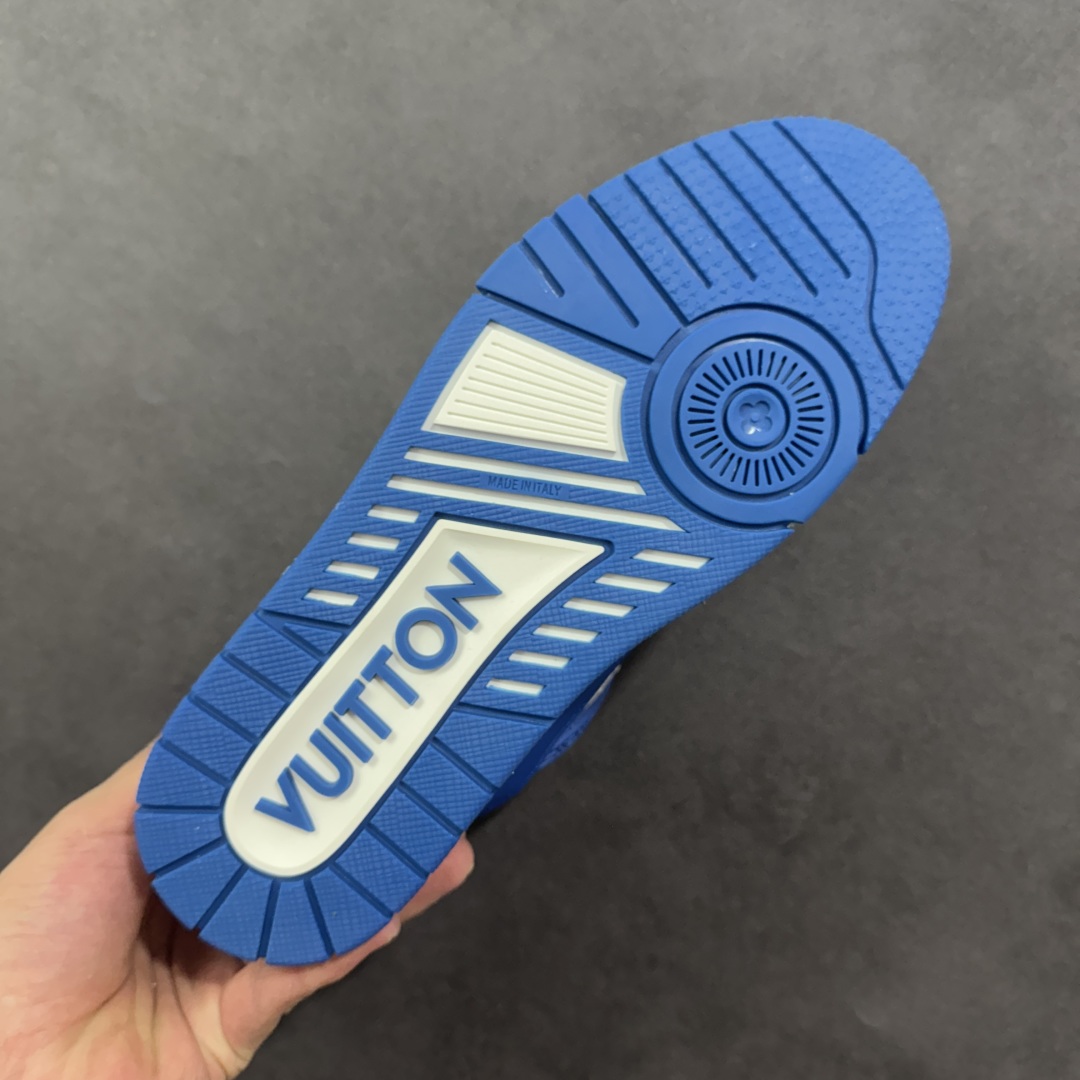 图片[9]-【头层礼盒版】Louis Vuitton LV Trainer 路易威登 驴牌 L家 情侣款 休闲 运动鞋 滑板鞋 广东大厂出品 头层皮料 高版本 极具性价比 做工版型到位 高清洁度 不偷工减料 非常推荐 尺码：35-45-选品中心