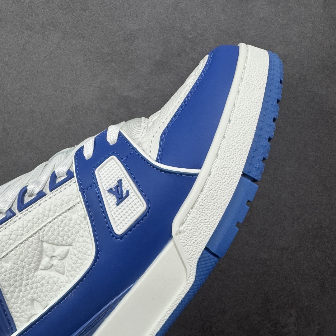 图片[5]-【头层礼盒版】Louis Vuitton LV Trainer 路易威登 驴牌 L家 情侣款 休闲 运动鞋 滑板鞋 广东大厂出品 头层皮料 高版本 极具性价比 做工版型到位 高清洁度 不偷工减料 非常推荐 尺码：35-45-选品中心