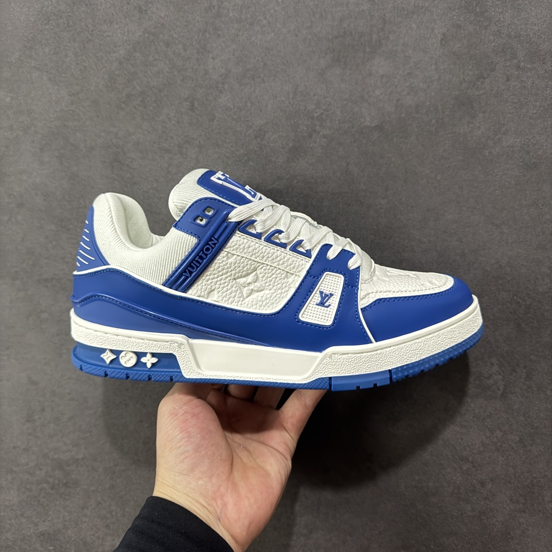 【头层礼盒版】Louis Vuitton LV Trainer 路易威登 驴牌 L家 情侣款 休闲 运动鞋 滑板鞋 广东大厂出品 头层皮料 高版本 极具性价比 做工版型到位 高清洁度 不偷工减料 非常推荐 尺码:35-45-选品中心