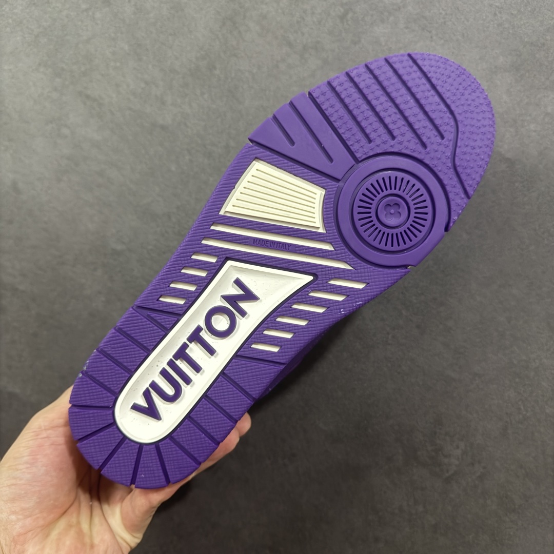 图片[9]-【头层礼盒版】Louis Vuitton LV Trainer 路易威登 驴牌 L家 情侣款 休闲 运动鞋 滑板鞋 广东大厂出品 头层皮料 高版本 极具性价比 做工版型到位 高清洁度 不偷工减料 非常推荐 尺码：35-45-选品中心