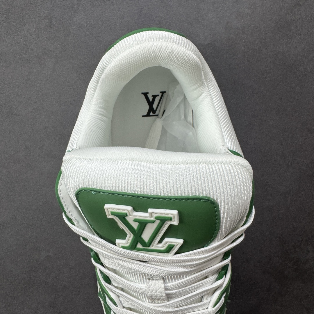 图片[7]-【头层礼盒版】Louis Vuitton LV Trainer 路易威登 驴牌 L家 情侣款 休闲 运动鞋 滑板鞋 广东大厂出品 头层皮料 高版本 极具性价比 做工版型到位 高清洁度 不偷工减料 非常推荐 尺码：35-45-选品中心