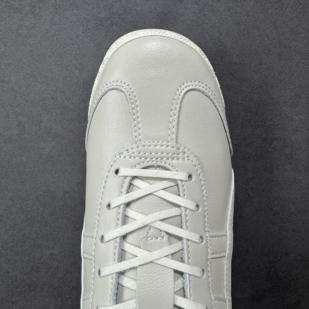 图片[8]-【公司级】Asics 鬼冢虎 Mexico 66 SD款 牛皮革 白绿色 印尼厂Oem原单材料 实拍上架 其余全部客供材料 淘宝B级代购店铺内供💯 四联官方吊牌 乳胶组合鞋垫、羊皮纸质中底 不用宰手买专柜 这里满足你👊🏼 尺码：36-45-选品中心