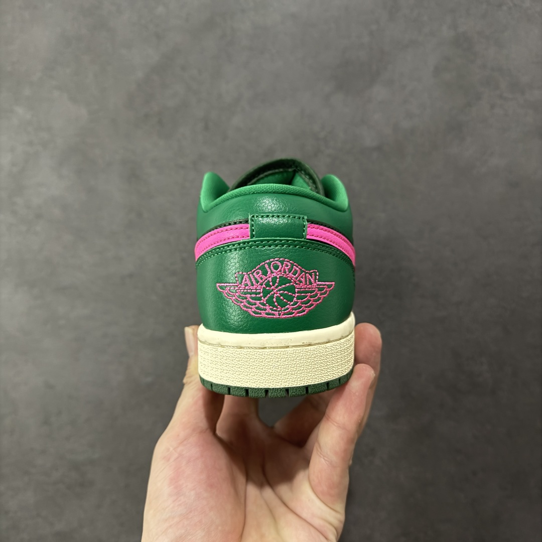 图片[4]-【K版纯原】Air Jordan AJ1 Low 低帮 绿红 DC0774-300 全新流水线出品 市场第二梯队最强版 全部原鞋开发 原楦原纸板开发 全鞋电脑针车 原厂内置全掌气垫 原盒内在原标 唯一Zp原版鞋带绑法 免检产品 全新2022版型 全头层皮料 完美零毛边处理 原厂配置全掌气垫 价格定位良心 新配色陆续出货 尺码：36-46-选品中心