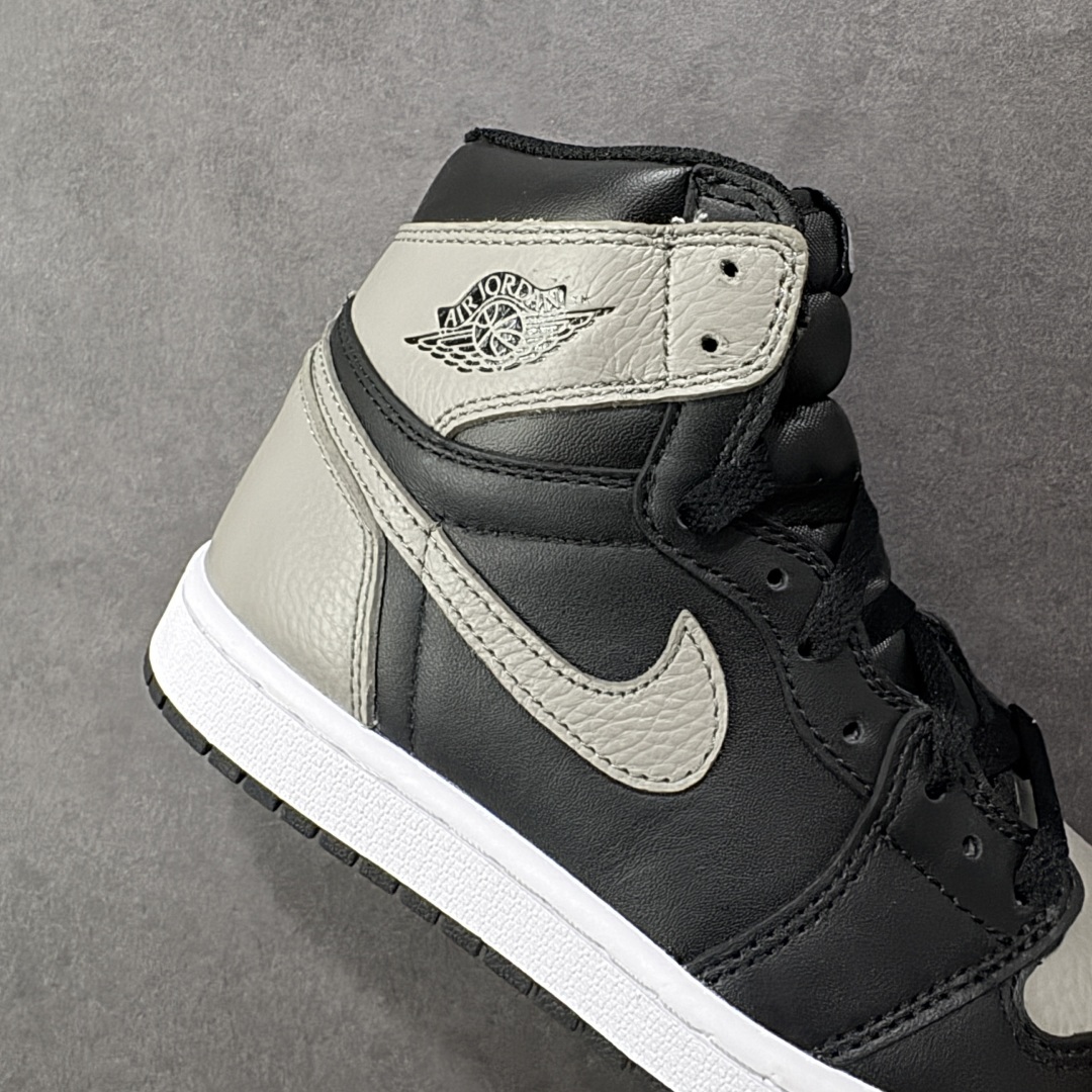 图片[6]-【公司级头层版】Air Jordan AJ1 高帮 影子灰 575441-013 采用正确头层皮组合荔枝纹头层皮革鞋面材质 中底注胶孔及缜密中底拉帮工艺 内置气垫及耐磨橡胶大底 尺码：36-47-选品中心