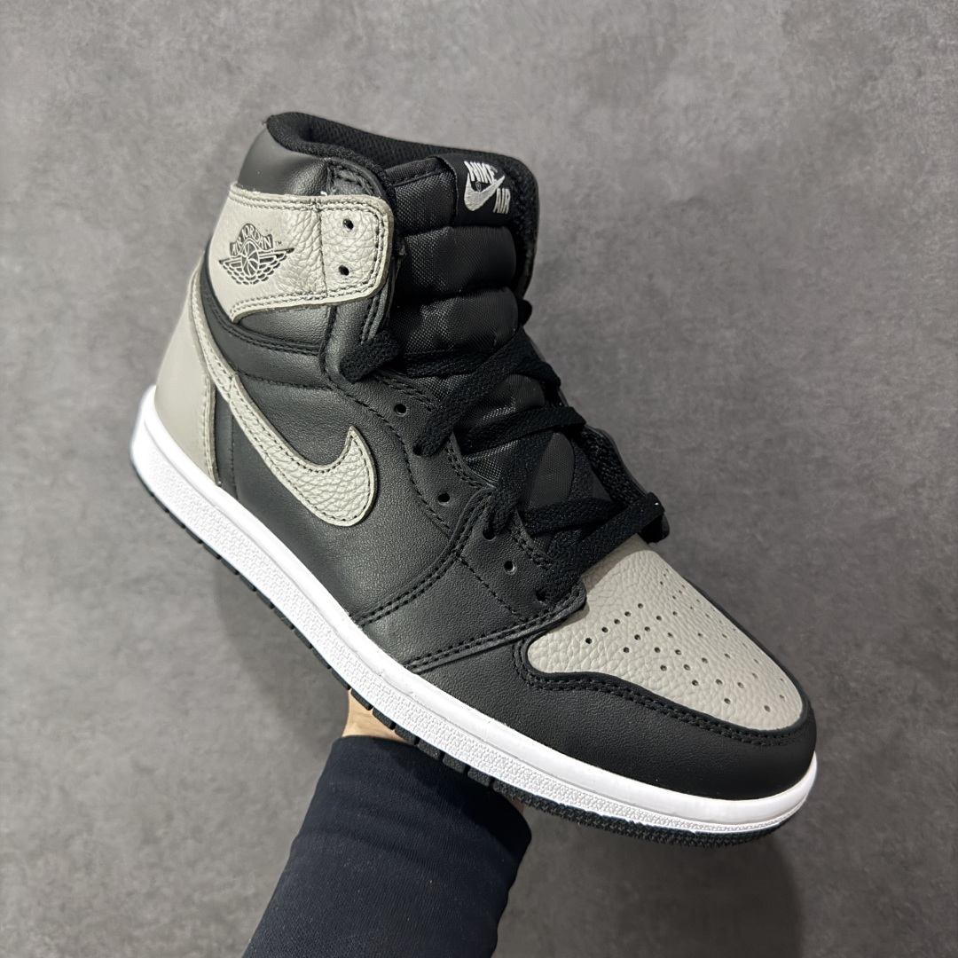 图片[3]-【公司级头层版】Air Jordan AJ1 高帮 影子灰 575441-013 采用正确头层皮组合荔枝纹头层皮革鞋面材质 中底注胶孔及缜密中底拉帮工艺 内置气垫及耐磨橡胶大底 尺码：36-47-选品中心