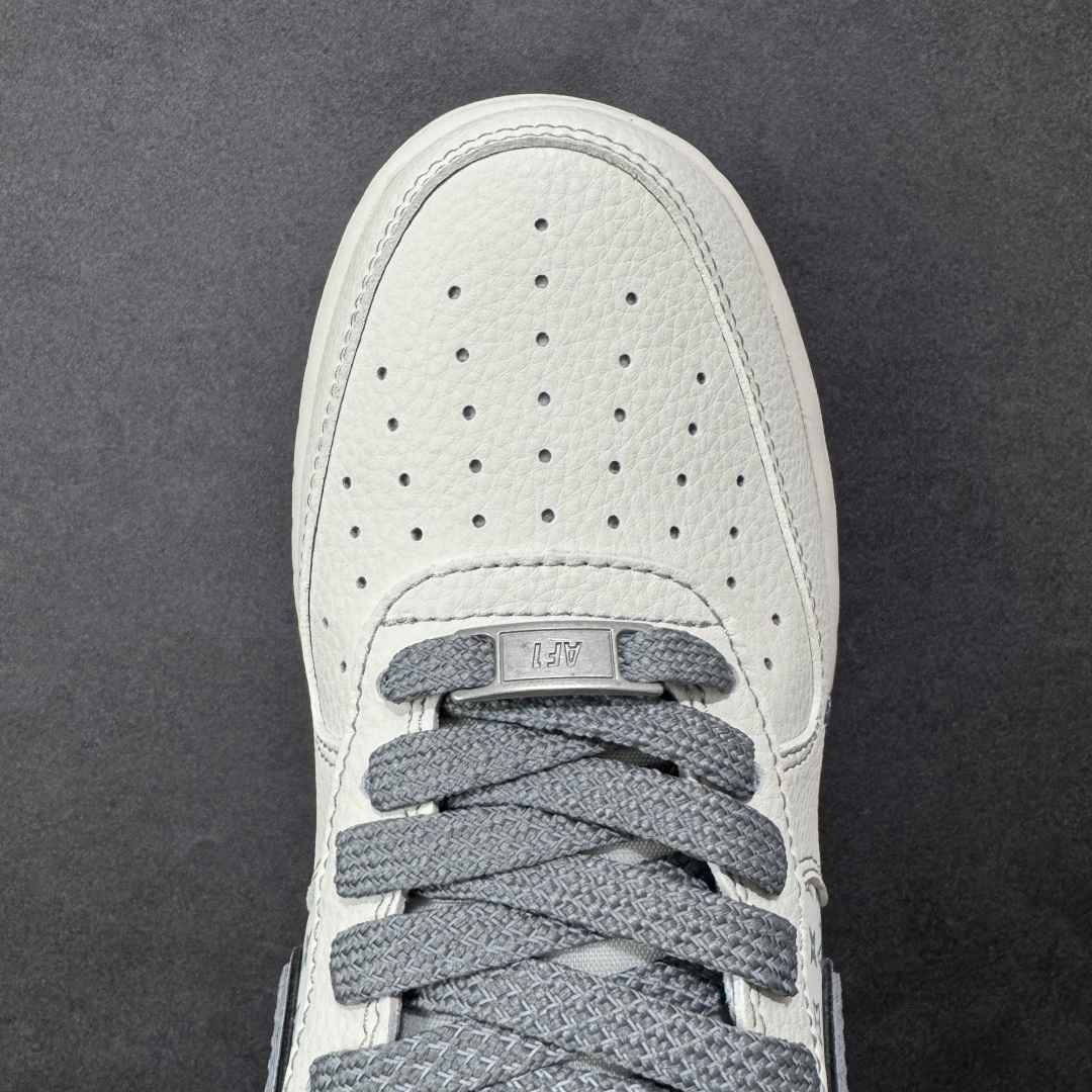 图片[8]-【定制版】Nike Air Force 1\’07 Low LV联名 印花米灰勾 空军一号低帮休闲板鞋  #原楦头原纸板 原装鞋盒 定制五金配件 内置全掌气垫 原厂鞋底 货号：HH7518-079  尺码：36 36.5 37.5 38 38.5 39 40 40.5 41 42 42.5 43 44 44.5 45-选品中心