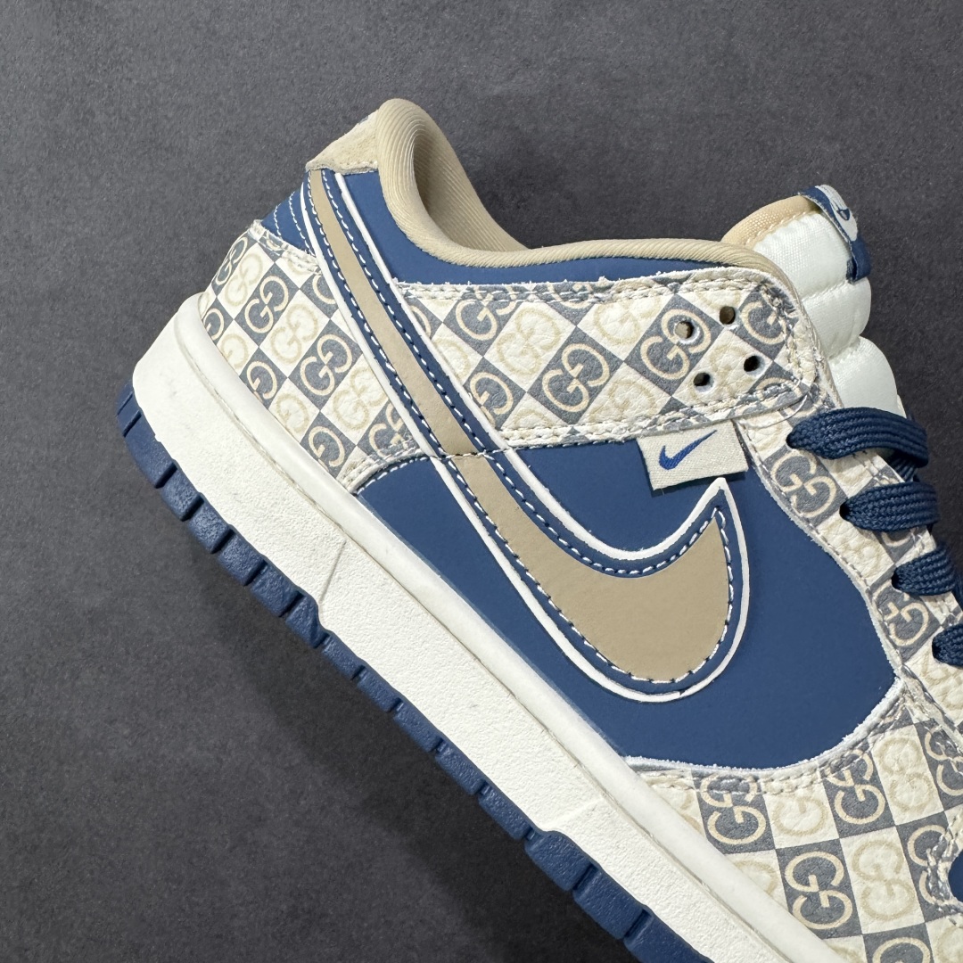 图片[6]-【定制版】Nike Dunk Low Retro ‘DIY高端定制’耐克 低帮休闲运动板鞋 原装头层材料 用料绝不含糊 独家版型蒸餾加工帶來的是更好的视觉和脚感体验 清洁度 电绣工艺 皮料切割干净无任何毛边 细节完美 货号：SR8888-009 尺码：36 36.5 37.5 38 38.5 39 40 40.5 41 42 42.5 43 44 45 编码：HXSB330340-选品中心