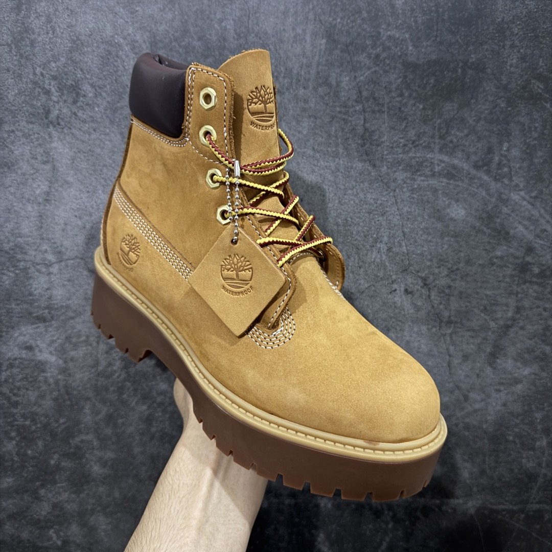 图片[3]-【莞产纯原】添柏岚 Timberland 踢不烂/经典款黄色高帮 厚底矮子乐 女款 型号10361 莞产代购统一渠道发货订单 某物一致品质 无需强调华丽文案 只需简单介绍用料 原单正品工艺解析 进口防水磨砂牛皮 紫光Logo防伪标识 精准电脑车线 四线并齐工艺 一万次横折动态防水 一体成型注塑工艺（⚠️区别冷粘一体成型版本）橡胶防滑大底耐造耐磨 全真牛皮领口/内里/鞋垫 配备抗疲劳减震蜂窝鞋垫 舒适性极高 平常生活实用性极高 经典简单易搭配 刮风下雨打雷防电防水抗寒保温必备 尺码： 35 36 37 37.5 38 38.5 39 39.5 40 正品官网一致尺码不偏码-选品中心