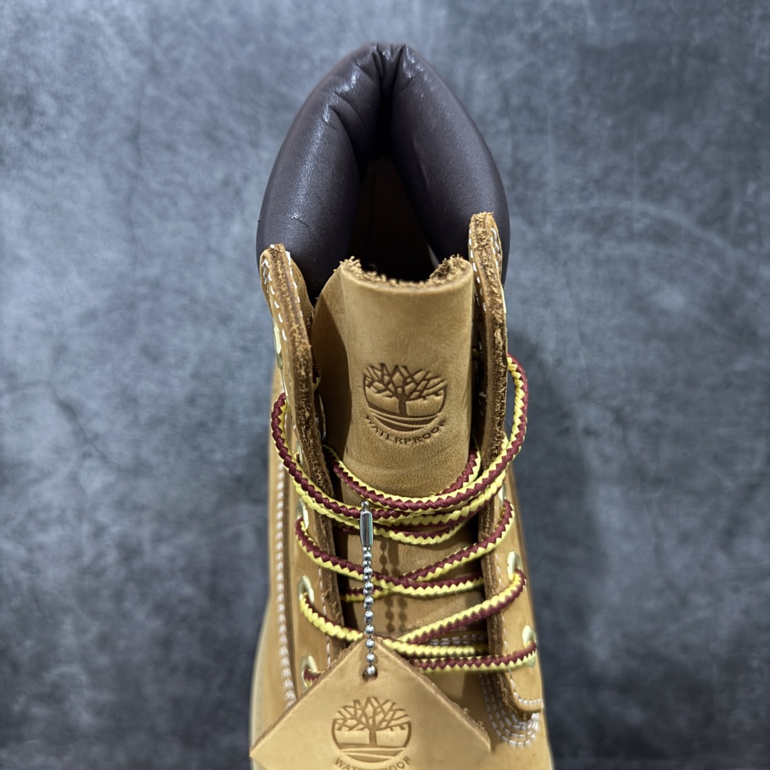 图片[8]-【莞产纯原】添柏岚 Timberland 踢不烂/经典款黄色高帮 厚底矮子乐 女款 型号10361 莞产代购统一渠道发货订单 某物一致品质 无需强调华丽文案 只需简单介绍用料 原单正品工艺解析 进口防水磨砂牛皮 紫光Logo防伪标识 精准电脑车线 四线并齐工艺 一万次横折动态防水 一体成型注塑工艺（⚠️区别冷粘一体成型版本）橡胶防滑大底耐造耐磨 全真牛皮领口/内里/鞋垫 配备抗疲劳减震蜂窝鞋垫 舒适性极高 平常生活实用性极高 经典简单易搭配 刮风下雨打雷防电防水抗寒保温必备 尺码： 35 36 37 37.5 38 38.5 39 39.5 40 正品官网一致尺码不偏码-选品中心