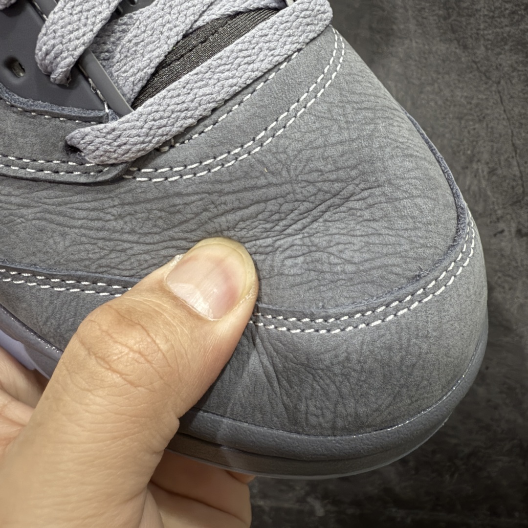 图片[6]-【PK纯原】Air Jordan 5 \”Wolf Grey\” AJ5 乔5狼灰 DD0587-002 国内一线大厂出品 匠心打造 原厂皮料原厂数据 全新纸板 模具打造 外贸 平台高端零售专供品质 品质毋庸置疑 一眼正品既视感 细节均已解码 尺码：40 40.5 41 42 42.5 43 44 44.5 45 46 47.5-选品中心