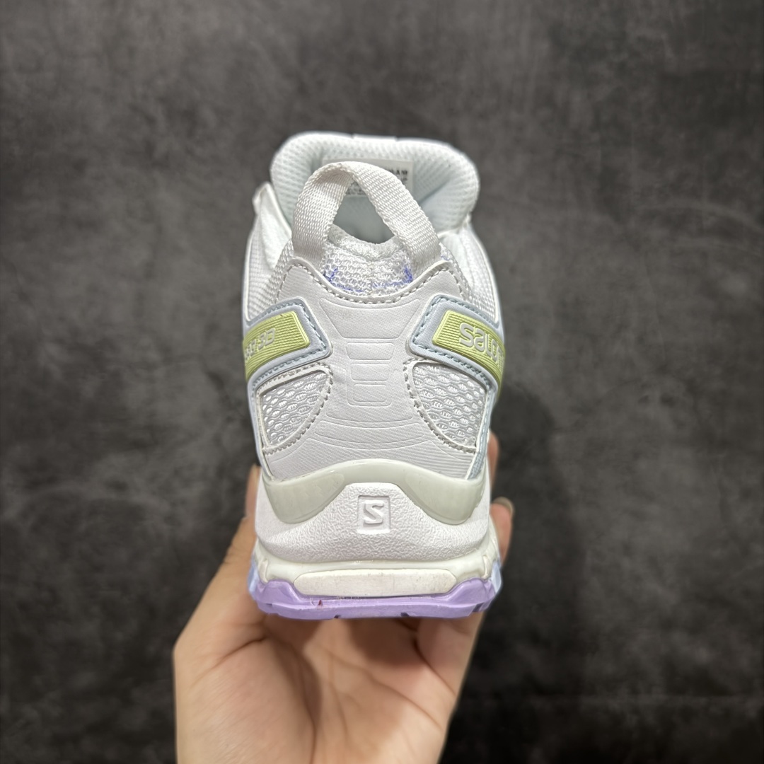 图片[4]-【巅峰版】SALOMON XA Pro 3D 马卡龙 474282 萨洛蒙潮流越野机能户外功能鞋 纯原外贸平台特供订单 耗时半年巨作 全套原纸板楦头开发 原厂特供网布配套加持 确保原汁原味 完美呈现版型 原档数据独家私模五层组合大底 男女鞋同步官方开发 原装Ortholite轻量化鞋垫 中底布带钢印编号 原厂TPU锁扣 进口港宝加持 后跟自然饱满 还原公司包裹性 鞋面采用SENSIFT贴合技术 全方位贴合包裹脚型 鞋跟部鞋底牵引设计 提供强大的抓地性能 更适应野外崎岖不平的道路 其3D ADVANCED CHASSIS底盘 材料轻量大化 钉齿设计更具稳定性 防护性 鞋底易磨损区运用CONTAGRIP高耐磨材料 应对城市硬质路面长距离跑考验 尺码：36 36.5 37.5 38 38.5 39 40 40.5 41 42 42.5 43 44 44.5 45-选品中心