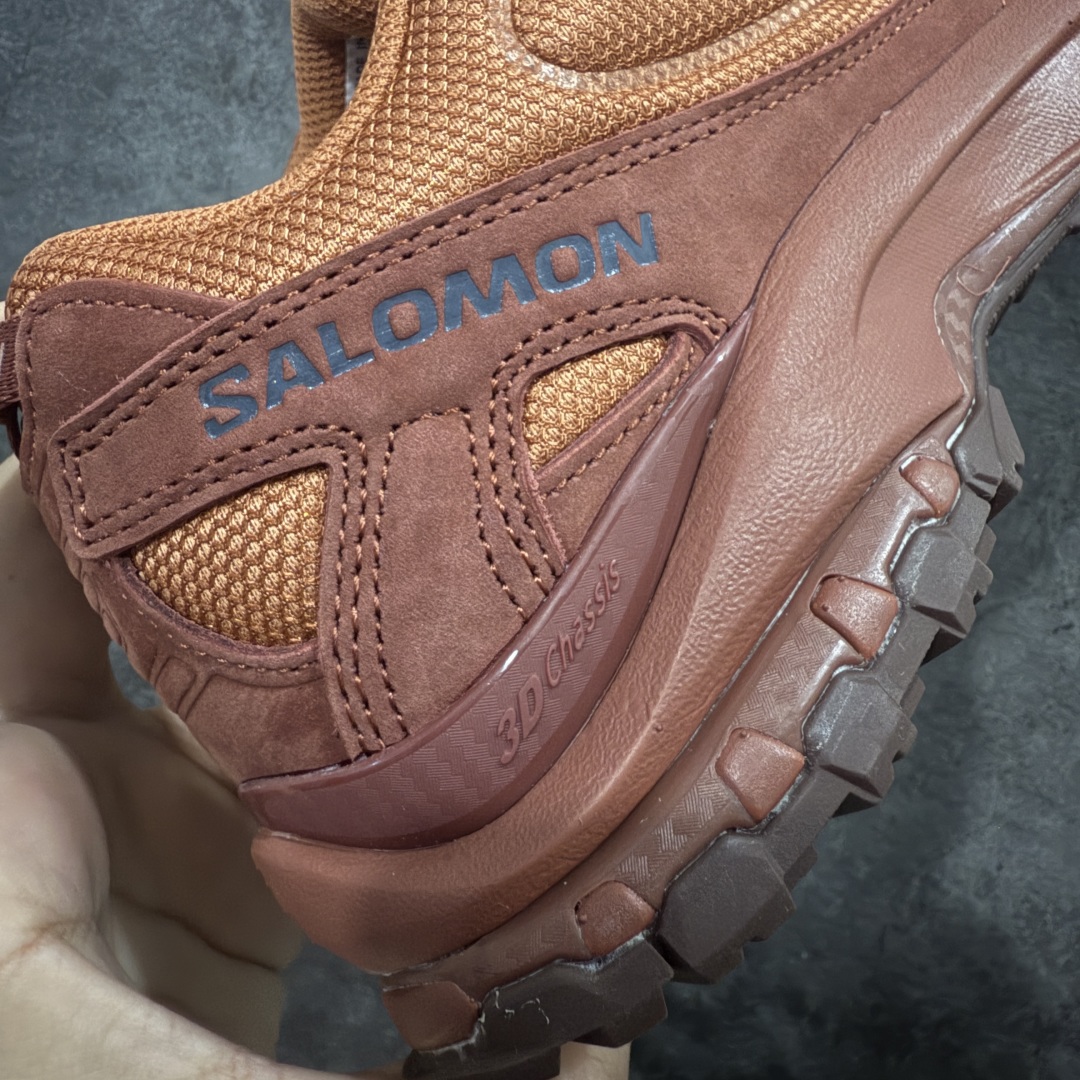 图片[3]-【纯原版】Salomon萨洛蒙2025秋冬新款XA pro 3D 系列新色系跑步鞋休闲运动鞋 479615-29 中底搭载全掌玻璃纤维能量板和超厚弹性泡沫中底，跑动时推进力十足，缓震回馈很强，日常通勤或训练都很稳 鞋身长毛牛猄皮面设计，内层材质透气网面 穿着舒适度好 原版材质 原版大底 尺码：35-45-选品中心