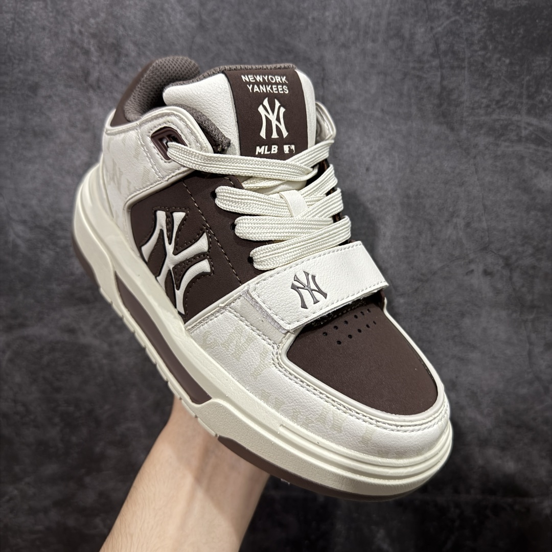 图片[3]-【公司级】全新MLB Chunky Liner Classic Monogarm中帮板鞋 韩国洋基队棒球联盟MLB NY网红老爹鞋 高帮牛仔大标魔术贴 原材料打造 原楦原档案数据开发版型 完美鞋头弧度/后套收口效果 原厂立体填充鞋舌海绵 中底注胶孔原数据开发模具大底原厂转印标 内增高6cm 原厂软质鞋垫 超好脚感 原厂1：1模具开发 原厂进口纳米材质 官网同步尺码：35 36 36.5 37.5 38 38.5 39 40 40.5 41 42 42.5 43 44 45-选品中心