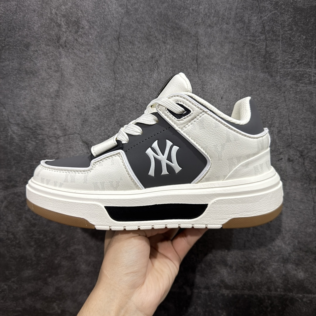 图片[2]-【公司级】全新MLB Chunky Liner Classic Monogarm中帮板鞋 韩国洋基队棒球联盟MLB NY网红老爹鞋 高帮牛仔大标魔术贴 原材料打造 原楦原档案数据开发版型 完美鞋头弧度/后套收口效果 原厂立体填充鞋舌海绵 中底注胶孔原数据开发模具大底原厂转印标 内增高6cm 原厂软质鞋垫 超好脚感 原厂1：1模具开发 原厂进口纳米材质 官网同步尺码：35 36 36.5 37.5 38 38.5 39 40 40.5 41 42 42.5 43 44 45-选品中心