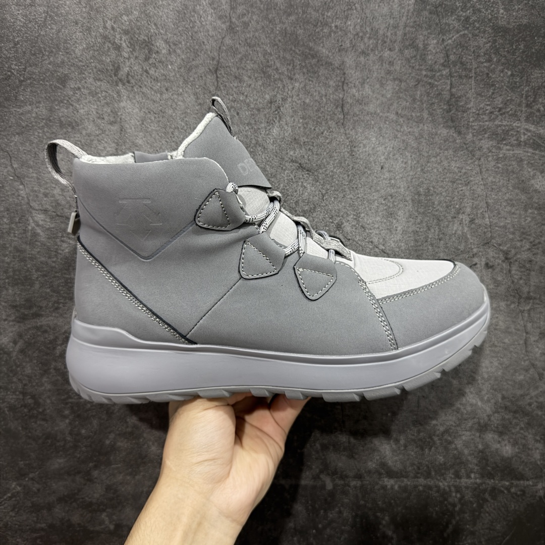 【莞产纯原】迪桑特DESCENTE SKI STYLE系列 保暖耐磨 时尚舒适百搭 短筒雪地靴 户外中筒靴 男款 麂皮鞋面 内里薄绒加持 黄金V底 耐磨防滑 户外功能拉满 防滑防水且保暖性强 百搭高颜值 秋冬户外出行推荐款 尺码:39-45-选品中心