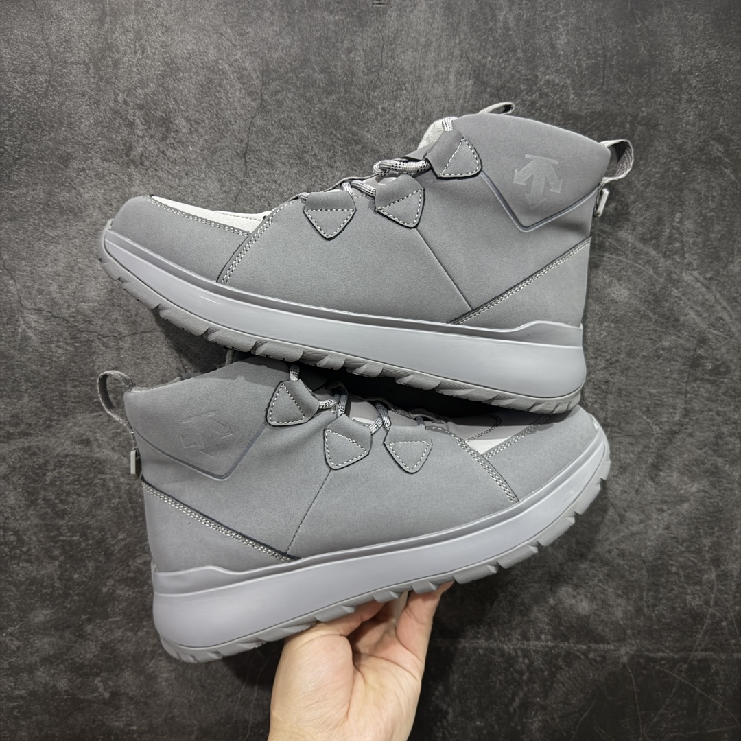 【纯原】迪桑特DESCENTE SKI STYLE系列 保暖耐磨 时尚舒适百搭 短筒雪地靴 户外中筒靴 