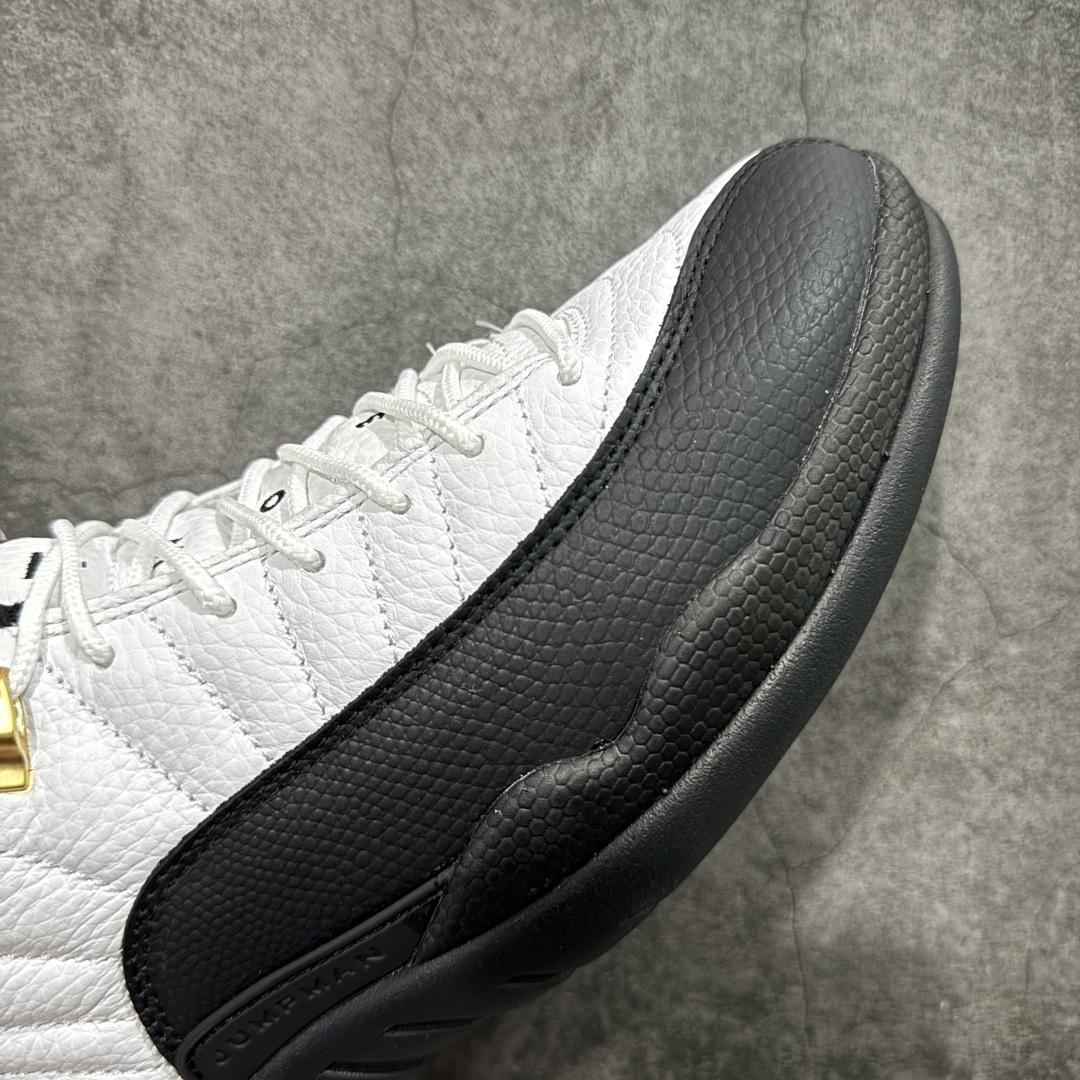 图片[6]-【PK纯原版】Air Jordan AJ12 Retro 潮流 中帮 复古篮球鞋 金扣2025版 CT8013-117 纯原大厂出品 原楦原纸板开发 原汁原味12代鞋型 进口原厂皮料 超软荔枝皮 质感满分 原厂碳板 原装材料 原厂定制金属扣 原厂电绣 支持与公司货全方位对比 只服务于5%懂鞋的高端客户 发国外可支持各种retail商店充正寄售 尺码：40 40.5 41 42 42.5 43 44 44.5 45 45.5 46 47.5-选品中心