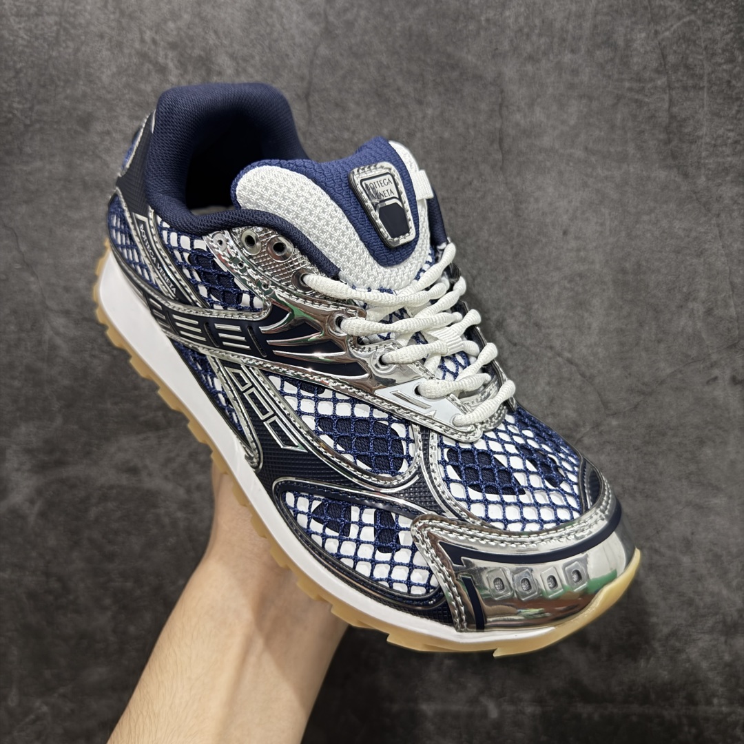 图片[3]-【纯原N版】宝缇嘉/葆蝶家-Bottega Veneta Orbit Lace-up Low Sneakers BV 轨道系列系带低帮透气舒适休闲运动鞋 可平替M版 配件包装基本一样 男女鞋原楦原纸版开发版 采用轻质科技菱形网布面料鞋面材质 内嵌透气网面贴合加厚PU缓震乳胶脚垫 外置防变形耐磨TPU橡胶大底❗️ 尺码：35-45-选品中心