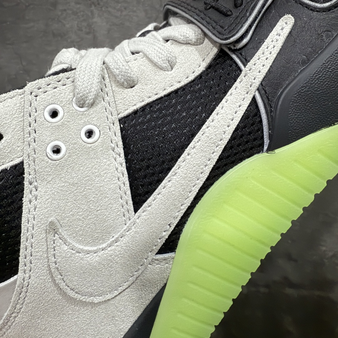 图片[3]-【GX纯原】Travis Scott x Jordan AJ Cut The Check TS倒钩联名魔术贴篮球鞋 荧光绿 IH7971-001 注意默认配原盒盒子配套布袋不用加钱 退货丢失扣30元 原厂全套原楦原纸板冲刀磨具开发 原厂皮料加持 原厂港宝加持定型后跟R度完美 同源原厂电绣 鬼脸飞翼针数密度立体效果一致 百分百一致原鞋 原厂拉帮工艺 针距密度一致 后跟弧度收口自然不对折 极致一眼正品既视感 进口玻璃冲刀皮料裁剪零毛边 全鞋电脑针车工艺 品控清洁度最高QC检验标准 免检产品 原厂订购鞋盒、布袋、鞋标、防尘纸、鞋撑、鞋带 追求极致的原厂味道 配色方面采用白色为基础 搭配棕色框架呈现 完美还原了初代倒钩的配色设计 细节方面 标志性的反钩Swoosh采用米色点缀 鞋面还带有特殊的魔术贴细节 此外在鞋舌、后跟部分均带有Cactus Jack厂牌Logo 彰显鞋款特殊身份 尺码： 40 40.5 41 42 42.5 43 44 44.5 45 46 47.5-选品中心