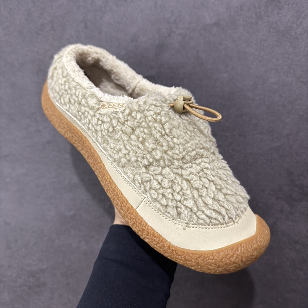 图片[3]-【HK版本】科恩 KEEN Howser 3 SLIDE 冬季户外保暖鞋一脚蹬毛毛鞋小羊蹄 穿一次就会爱上的温暖脚感 高保温性能的羊毛衬里加上耐磨防滑的橡胶外底 打破居家靽和户外靽的界限 你可以穿着它从室内到室外 尺码：35 36 37 38 39-选品中心