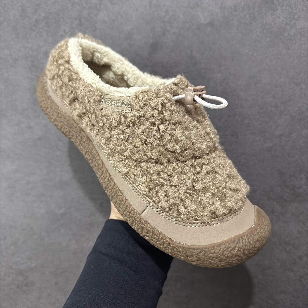 图片[3]-【HK版本】科恩 KEEN Howser 3 SLIDE 冬季户外保暖鞋一脚蹬毛毛鞋小羊蹄 穿一次就会爱上的温暖脚感 高保温性能的羊毛衬里加上耐磨防滑的橡胶外底 打破居家靽和户外靽的界限 你可以穿着它从室内到室外 尺码：35 36 37 38 39-选品中心