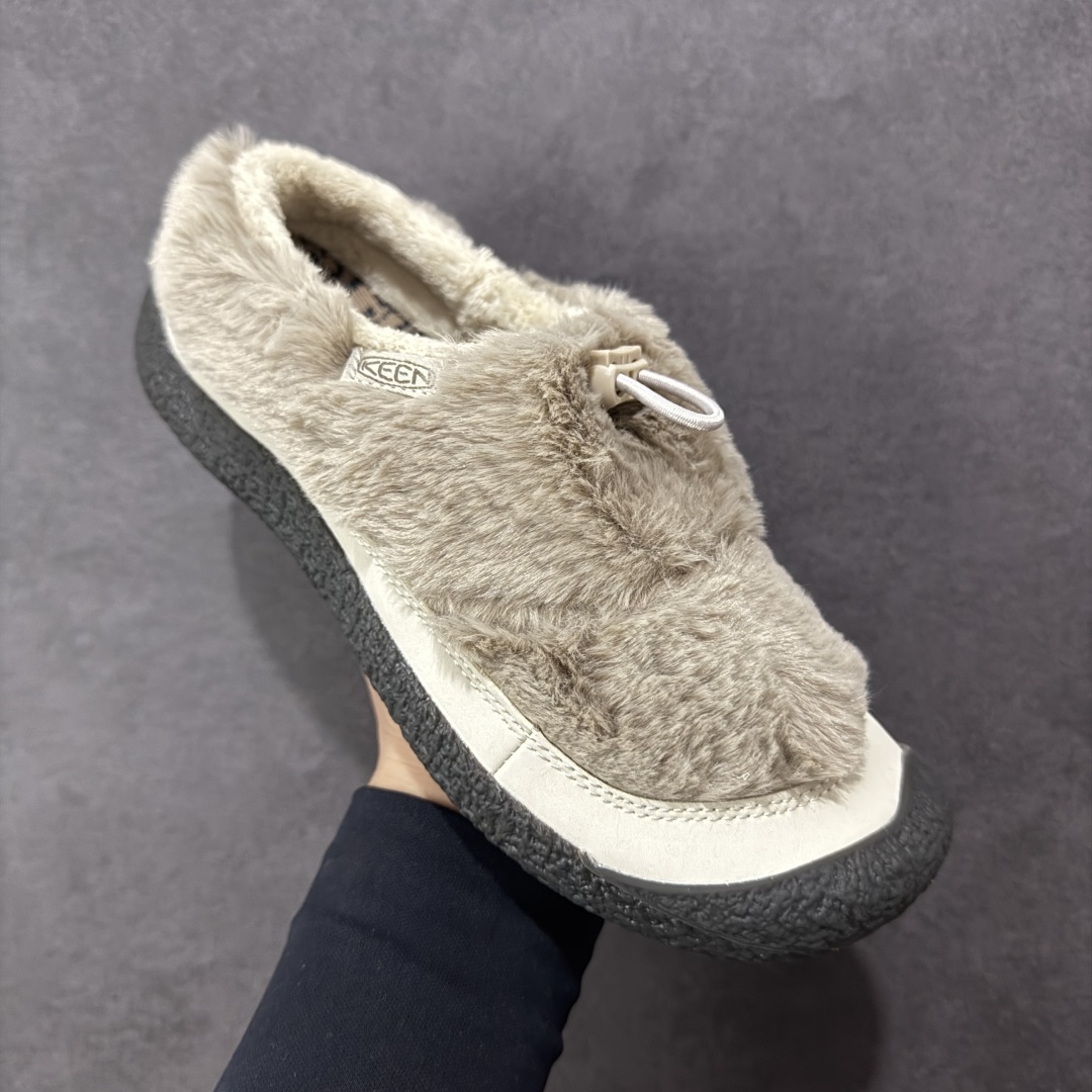 图片[3]-【HK版本】科恩 KEEN Howser 3 SLIDE 冬季户外保暖鞋一脚蹬毛毛鞋小羊蹄 穿一次就会爱上的温暖脚感 高保温性能的羊毛衬里加上耐磨防滑的橡胶外底 打破居家靽和户外靽的界限 你可以穿着它从室内到室外 尺码：35 36 37 38 39-选品中心