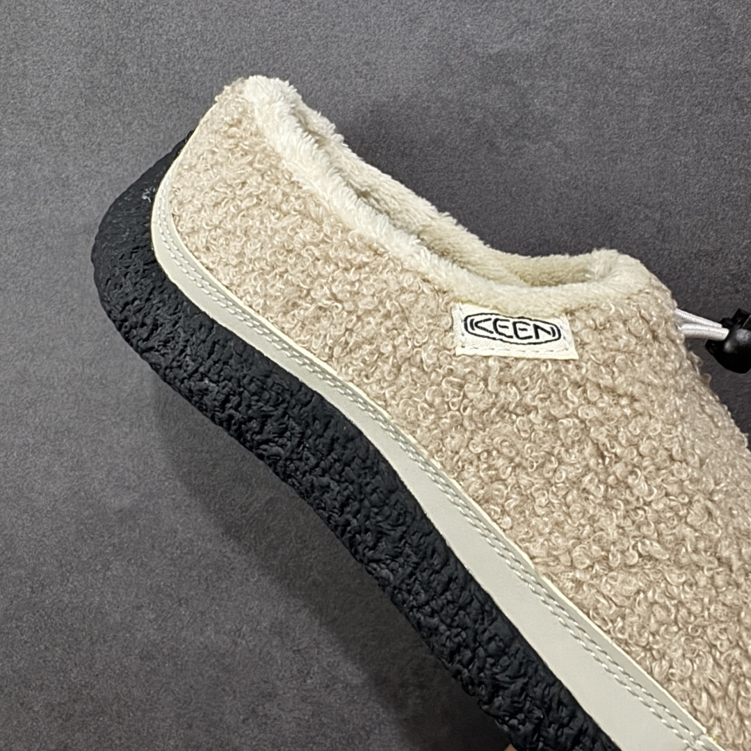 图片[6]-【HK版本】科恩 KEEN Howser 3 SLIDE 冬季户外保暖鞋一脚蹬毛毛鞋小羊蹄 穿一次就会爱上的温暖脚感 高保温性能的羊毛衬里加上耐磨防滑的橡胶外底 打破居家靽和户外靽的界限 你可以穿着它从室内到室外 大底 尺码：35 36 37 38 39-选品中心