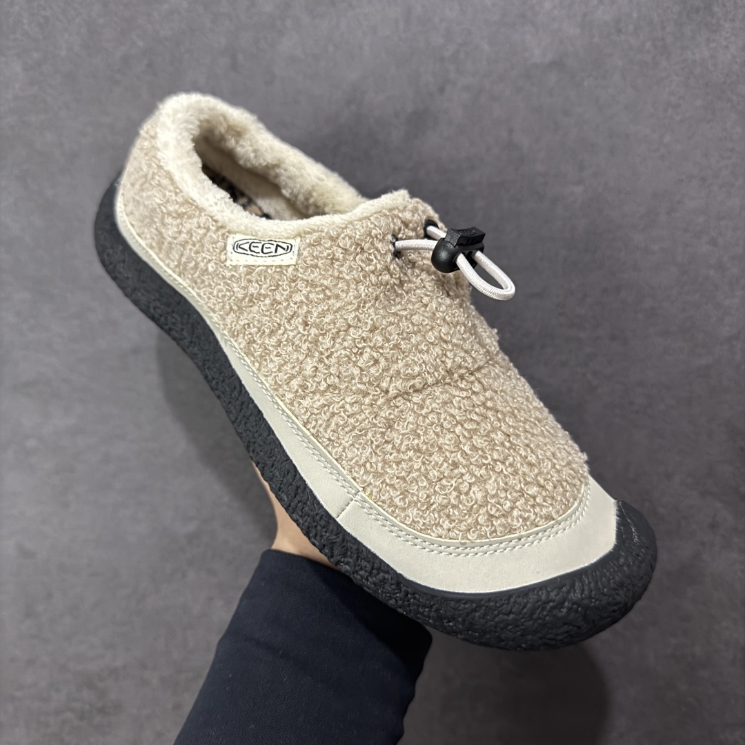 图片[3]-【HK版本】科恩 KEEN Howser 3 SLIDE 冬季户外保暖鞋一脚蹬毛毛鞋小羊蹄 穿一次就会爱上的温暖脚感 高保温性能的羊毛衬里加上耐磨防滑的橡胶外底 打破居家靽和户外靽的界限 你可以穿着它从室内到室外 大底 尺码：35 36 37 38 39-选品中心