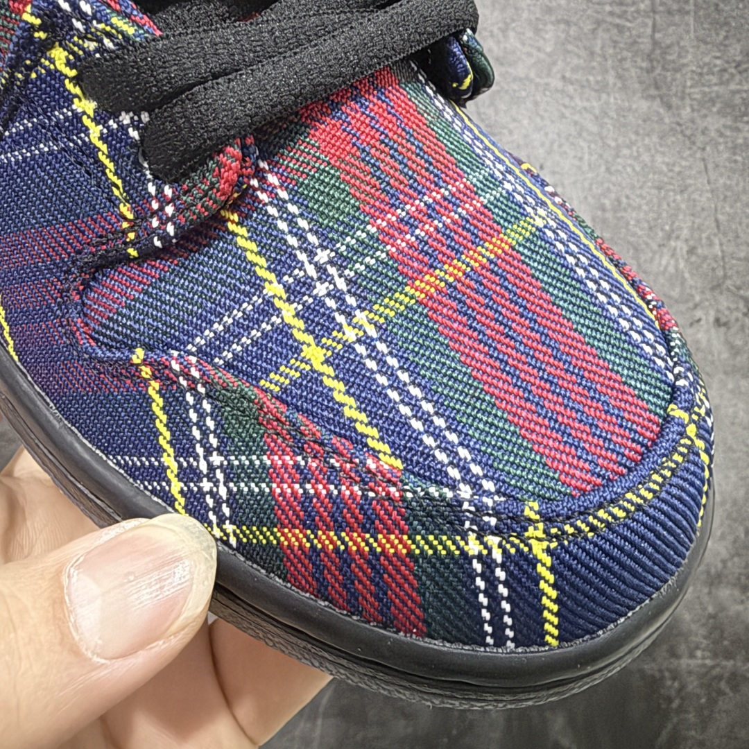 图片[4]-【Top纯原】Nike SB Dunk Low \”Nardwuar\” 联名款 苏格兰格纹低帮休闲滑板鞋 #鞋款以织物材质覆盖，鞋面采用鲜艳的格纹设计，将红色、绿色、海军蓝和黄色以苏格兰格子呢的格纹图案巧妙融合。 货号： II1493-600 尺码：40 40.5 41 42 42.5 43 44 44.5 45 46 47.5-选品中心