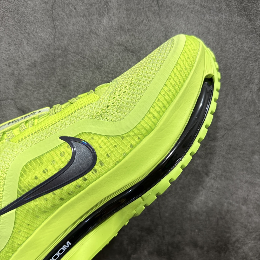 图片[6]-【S版纯原】Nike Pegasus Premium Airscape 舒适百搭减震防滑耐磨透气 低帮跑步鞋 荧光绿色 HQ2592-700    低帮跑步鞋，简约又不失活力，上脚超吸睛。  它不仅颜值高，性能更是一绝！  全掌气垫科技，减震防滑超耐磨，每一步都能感受到强劲回弹，给双脚舒适支撑。  透气鞋面，跑步时双脚也能自由呼吸。    #独家原包 原底原料 开模打造  #原厂鞋标 高精密准度  #原楦原纸板开发 匹配原版98%以上  #后跟弧度 正确呈现  #原厂皮料 质感无敌  #皮料切割干净 无任何毛边 清洁度细节完美    尺码：35.5-46-选品中心