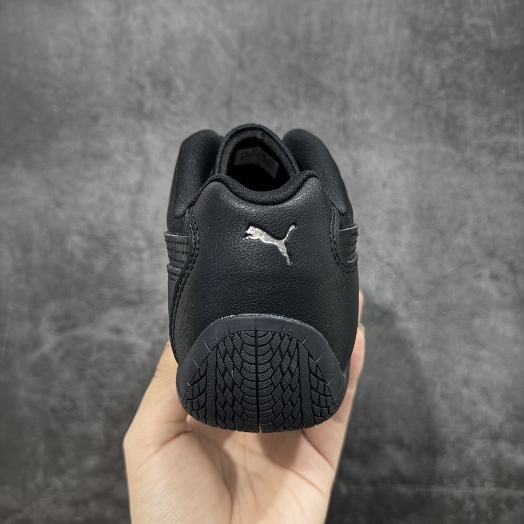图片[4]-【CS纯原版】Puma Speedcat OG Sparco 彪马罗马阿莫尔系列 复古运动休闲赛车跑鞋 纯黑拼接 405835-02 市场第一梯队品质 版型 细节 烫金走线 完全碾压市场任意版本 欢迎对比🆚 工厂耗时3个月开发 原装档案原数据纸版楦型 采用固色翻毛皮鞋面材质(正确二次成型\’猛帮\’成型工艺🆚区别市面版本!!) 外置原数据开发轻量耐磨橡胶大底💪🏻 全球知名运动品牌PUMA宝马赛车系列 融合了宝马车队的标志性配色 以趣味十足又前卫复古的设计引领潮流 将赛道精神融入街头时尚 开启前卫竞速之旅 主打前卫复古风 Roma鞋款的鞋侧以复古的流线造型 缀以宝马经典Logo 巧妙吸睛 而Speedcat鞋款以亮眼三色条纹元素缀以舒适鞋面 赋予了独特的个性美学 演绎赛车的无尽能量 尺码：35.5-45-选品中心