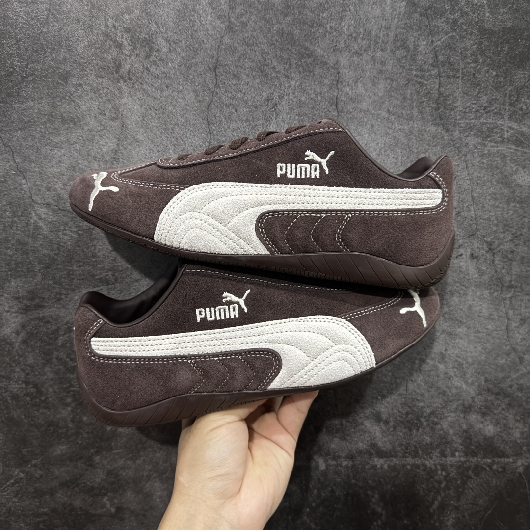 【纯原】Puma Speedcat OG Sparco彪马罗马阿莫尔系列 复古运动休闲赛车跑鞋 棕白 -