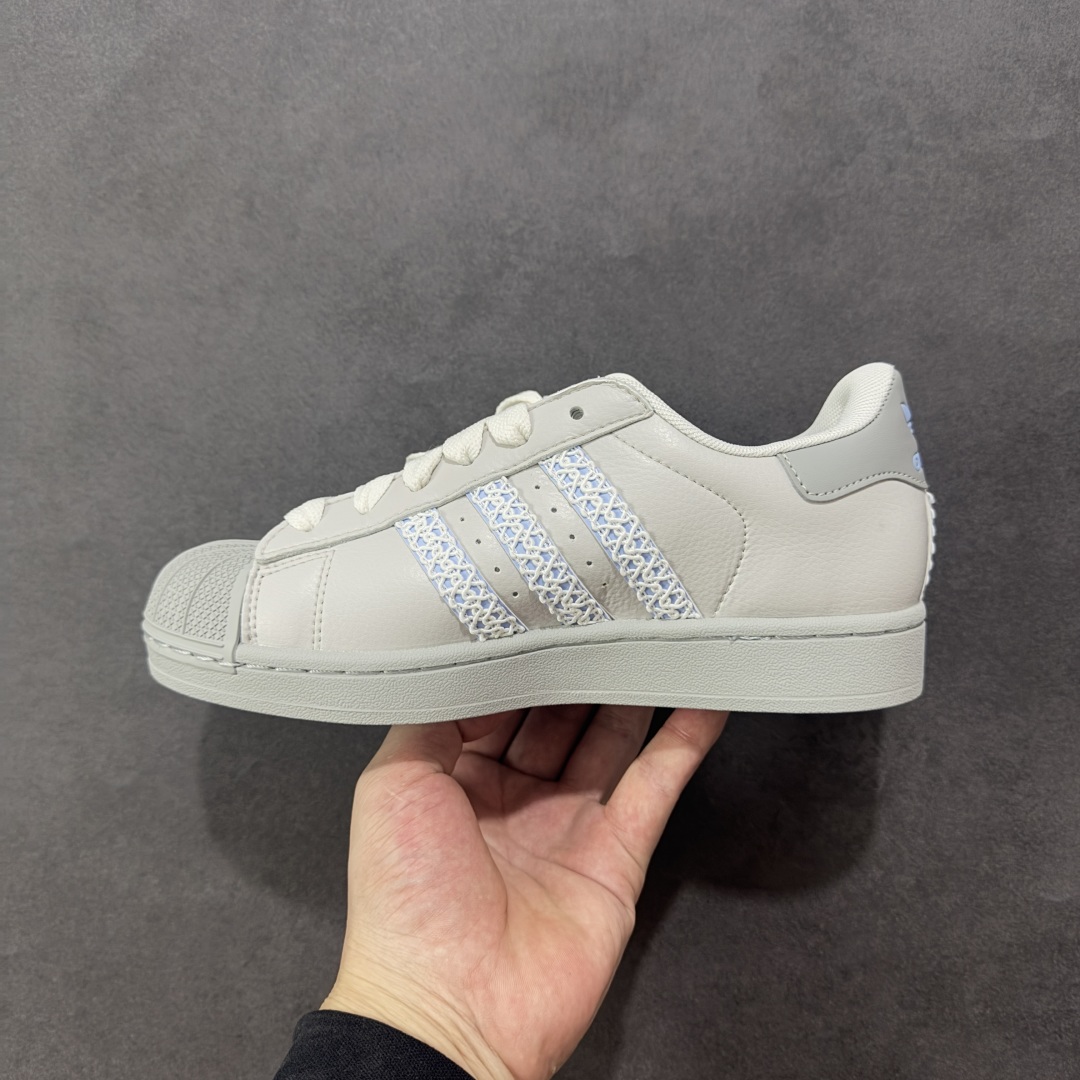 图片[2]-【顶级纯原】Adidas Originals Superstar 贝壳头 官网同步 实拍首发渠道正品订单 诠释市场最高工艺水平区别市面普通真标版本，进出专柜无压力 货号：JQ8729 尺码：35-40-选品中心