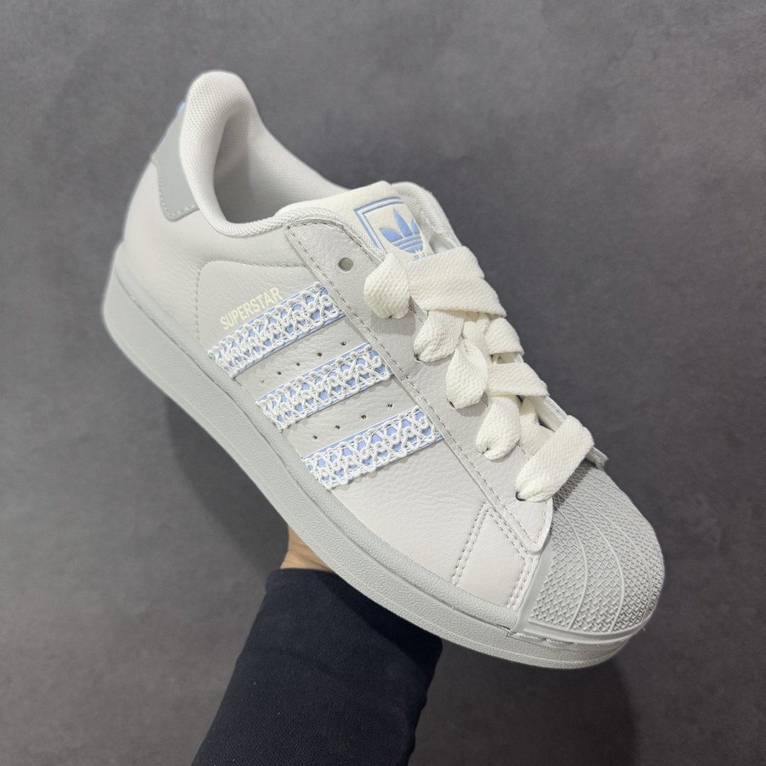 图片[3]-【顶级纯原】Adidas Originals Superstar 贝壳头 官网同步 实拍首发渠道正品订单 诠释市场最高工艺水平区别市面普通真标版本，进出专柜无压力 货号：JQ8729 尺码：35-40-选品中心