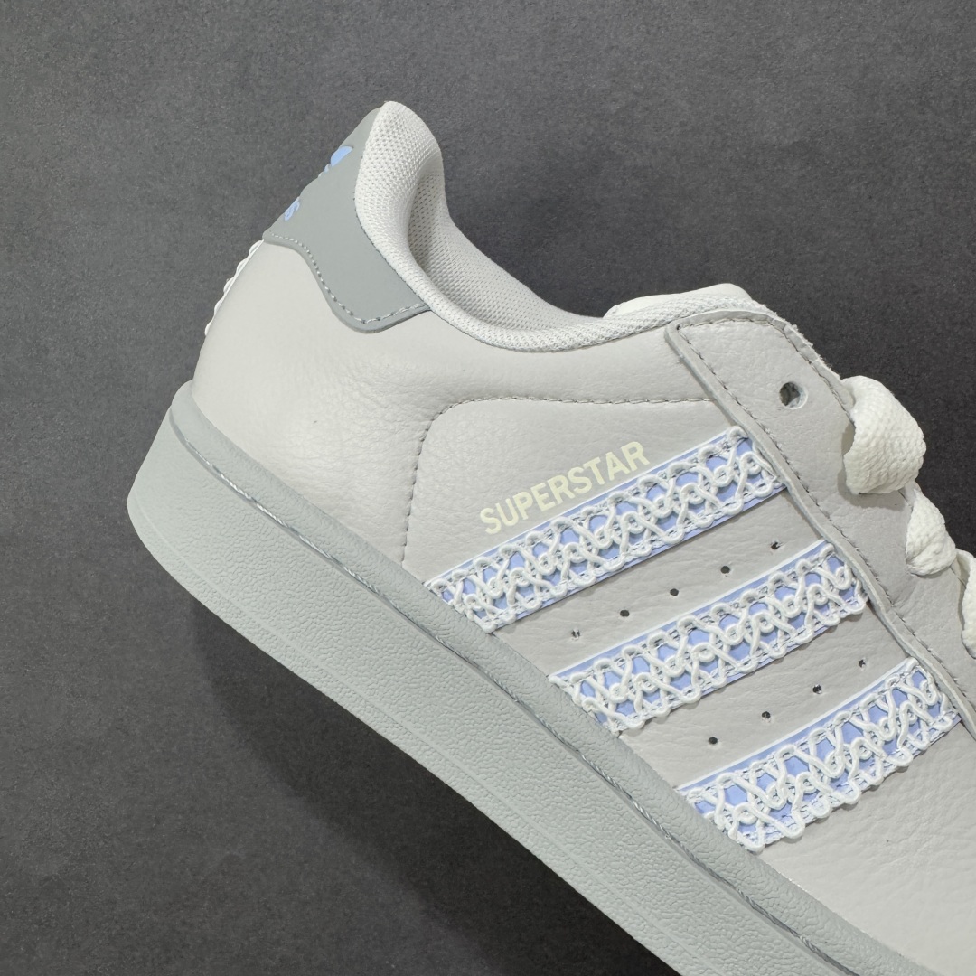 图片[6]-【顶级纯原】Adidas Originals Superstar 贝壳头 官网同步 实拍首发渠道正品订单 诠释市场最高工艺水平区别市面普通真标版本，进出专柜无压力 货号：JQ8729 尺码：35-40-选品中心