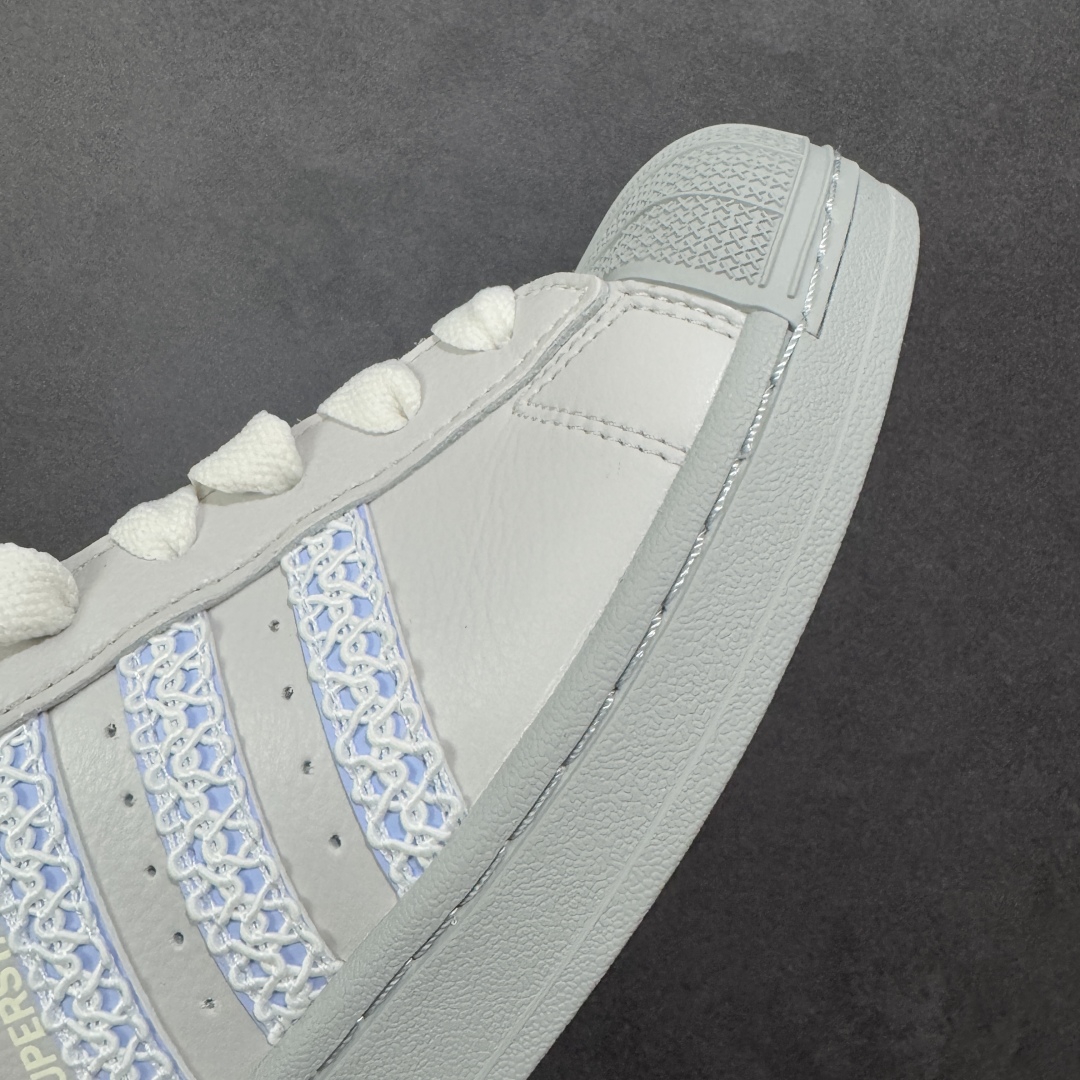 图片[5]-【顶级纯原】Adidas Originals Superstar 贝壳头 官网同步 实拍首发渠道正品订单 诠释市场最高工艺水平区别市面普通真标版本，进出专柜无压力 货号：JQ8729 尺码：35-40-选品中心