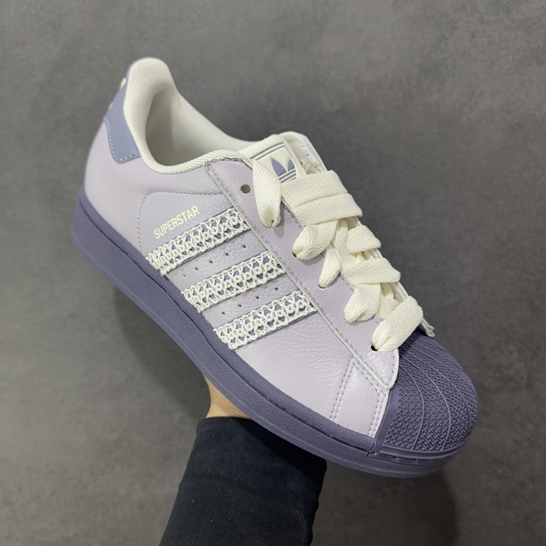 图片[3]-【顶级纯原】Adidas Originals Superstar 贝壳头 官网同步 实拍首发渠道正品订单 诠释市场最高工艺水平区别市面普通真标版本，进出专柜无压力 货号：KJ4210 尺码：35-40-选品中心