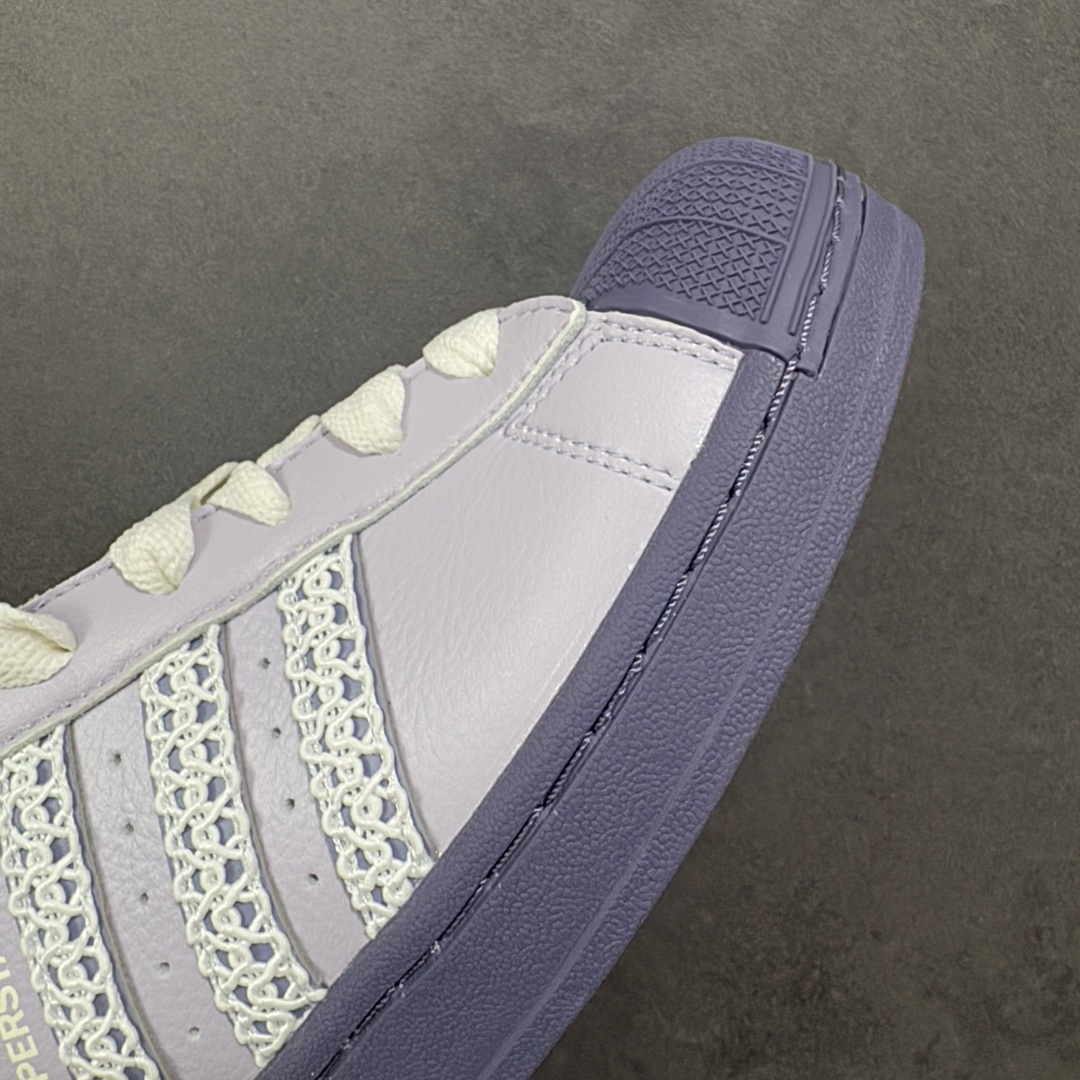 图片[5]-【顶级纯原】Adidas Originals Superstar 贝壳头 官网同步 实拍首发渠道正品订单 诠释市场最高工艺水平区别市面普通真标版本，进出专柜无压力 货号：KJ4210 尺码：35-40-选品中心