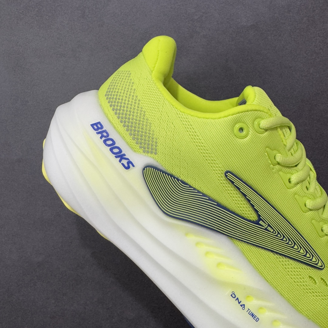 图片[6]-【纯原版】Brooks 布鲁克斯 Glycerin Max超级甘油 超弹轻盈跑步鞋 低帮透气缓震支撑休闲运动慢跑鞋 采用改进工程空气网眼组合热熔工艺 鞋面材质搭载DNA LOFT V2密度泡棉缓震系统 中底外置防滑耐磨橡胶底片 尺码：36-46半-选品中心