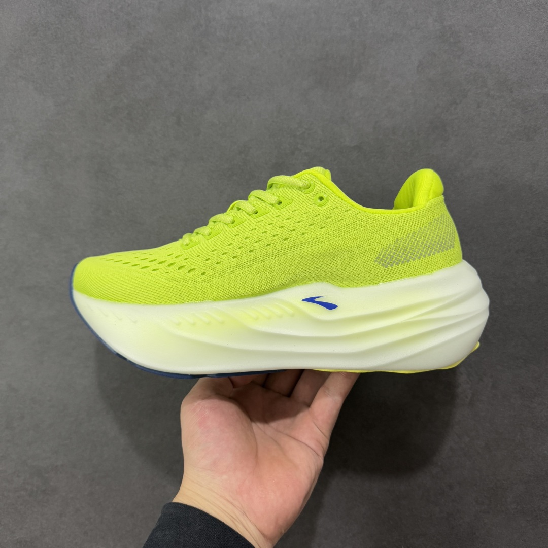 图片[2]-【纯原版】Brooks 布鲁克斯 Glycerin Max超级甘油 超弹轻盈跑步鞋 低帮透气缓震支撑休闲运动慢跑鞋 采用改进工程空气网眼组合热熔工艺 鞋面材质搭载DNA LOFT V2密度泡棉缓震系统 中底外置防滑耐磨橡胶底片 尺码：36-46半-选品中心