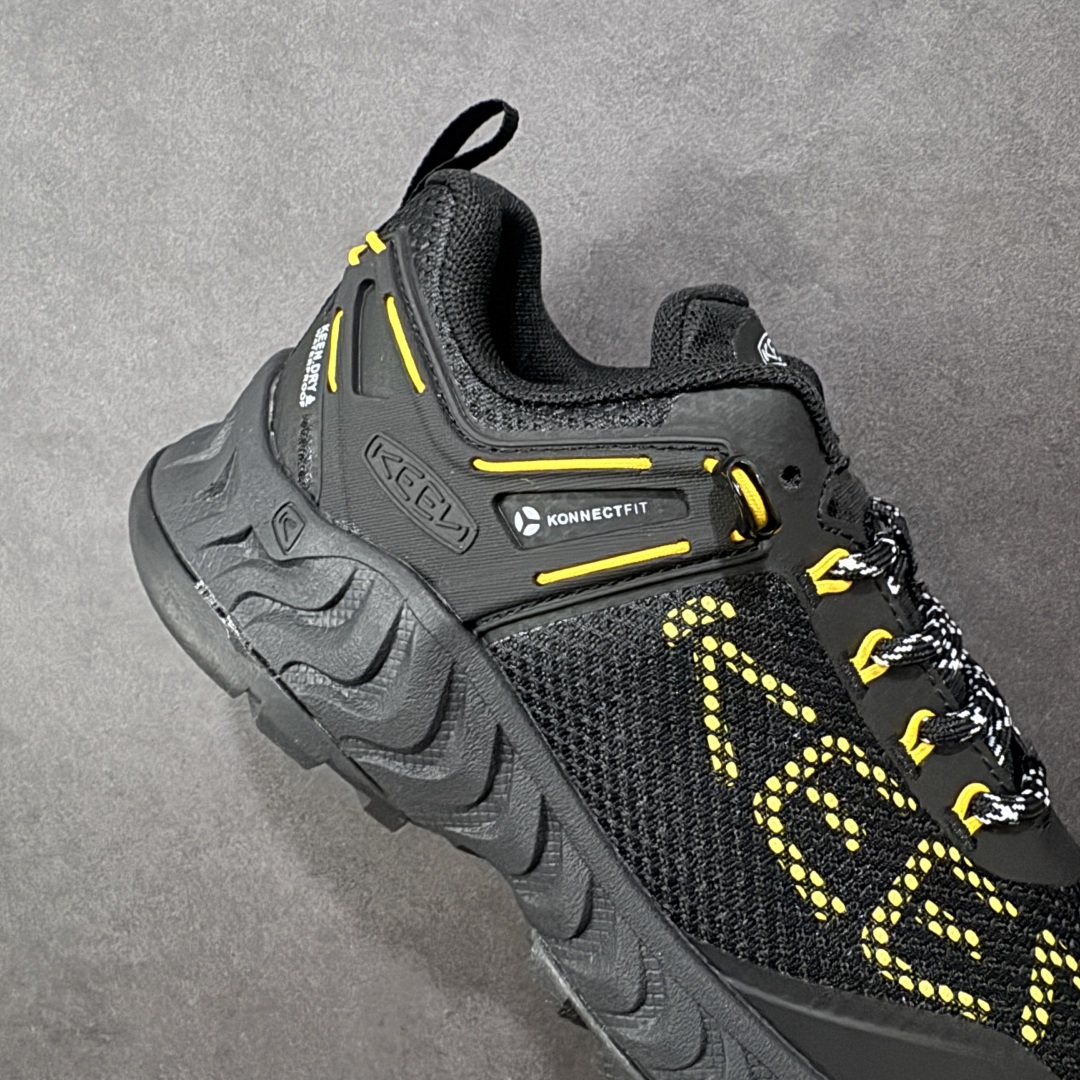 图片[6]-【GX版】KEEN科恩 NXIS EVO WP 户外运动低帮防水透气徒步鞋 黑金 货号：1025910 尺码：36-44-选品中心