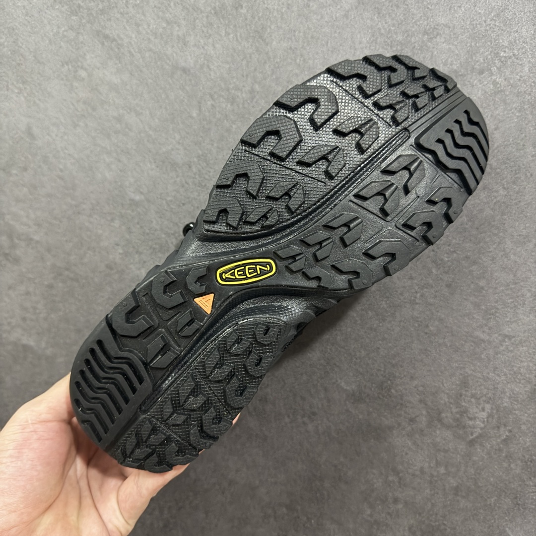 图片[9]-【GX版】KEEN科恩 NXIS EVO WP 户外运动低帮防水透气徒步鞋 黑金 货号：1025910 尺码：36-44-选品中心