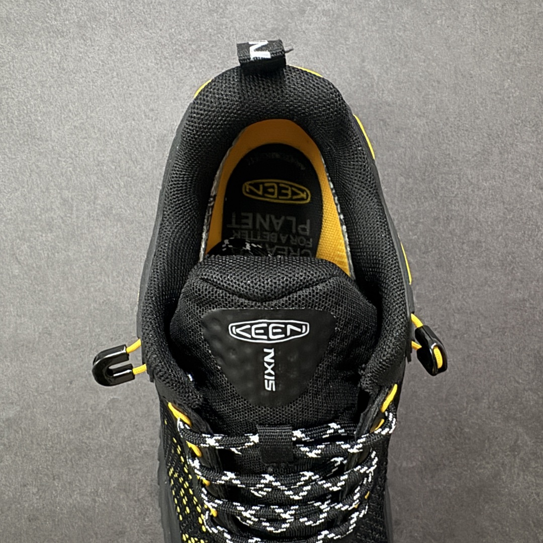 图片[7]-【GX版】KEEN科恩 NXIS EVO WP 户外运动低帮防水透气徒步鞋 黑金 货号：1025910 尺码：36-44-选品中心