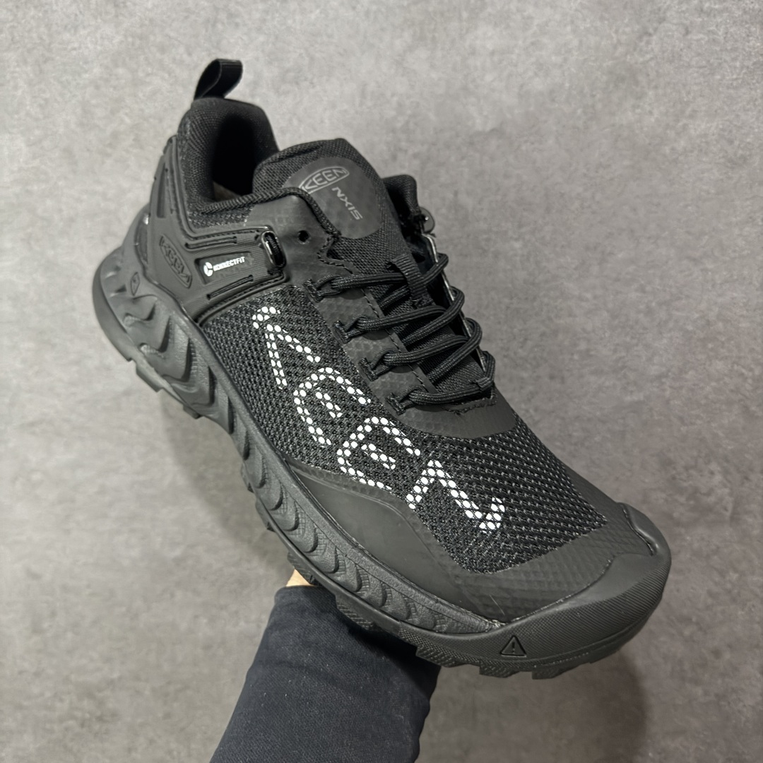 图片[3]-【GX版】KEEN科恩 NXIS EVO WP 户外运动低帮防水透气徒步鞋 黑色 货号：1027797 尺码：36-44-选品中心