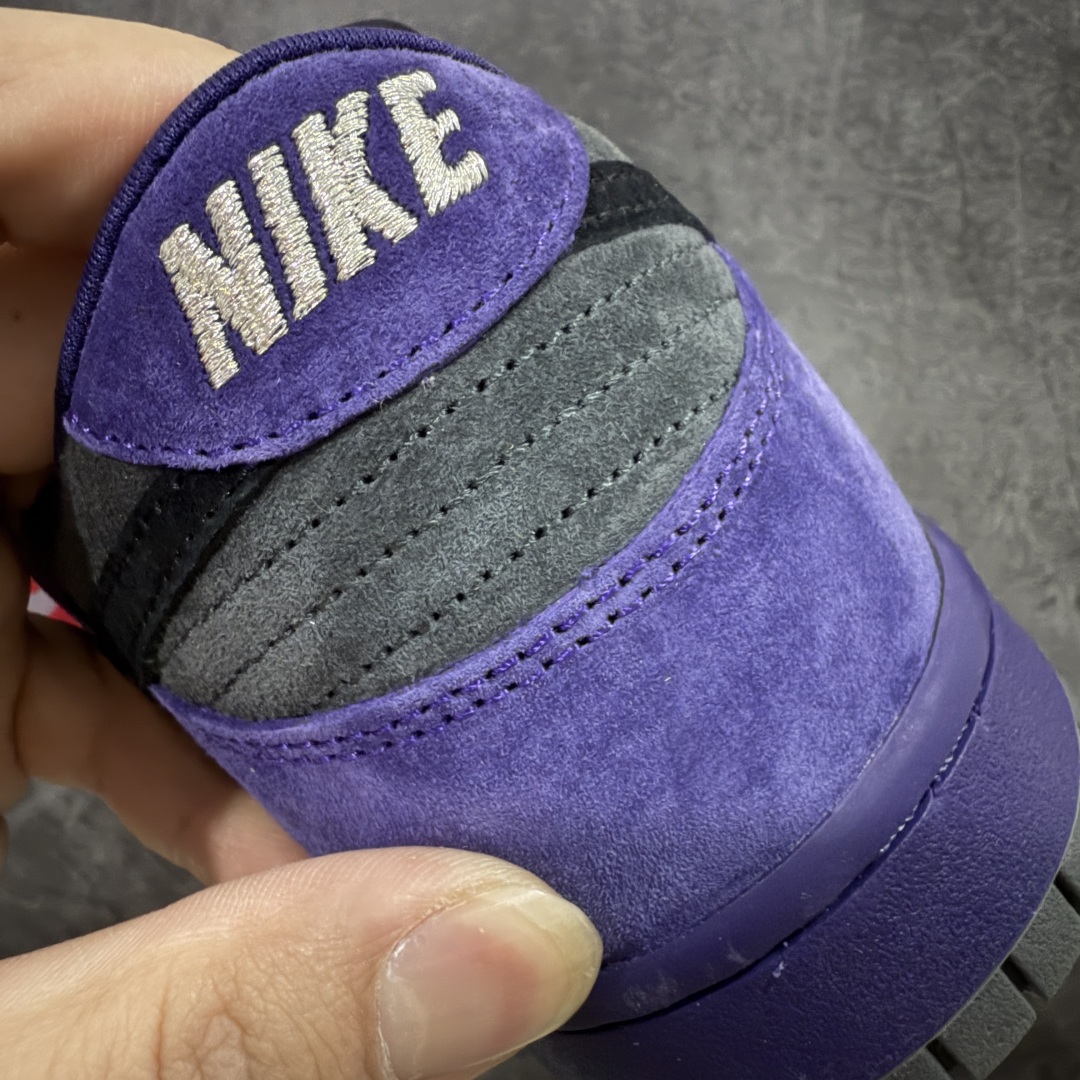 图片[2]-【Top纯原 】Supreme x Nk Dunk SB Dunk Low 舒适 防滑耐磨低帮板鞋 男女同款 联名欧洲限定紫色 HQ8487-500 独家原厂航空铝磨具打磨大底 鞋头坡度极致还原 原盒原配 圈内天花板工艺 原厂冲刀 超高清洁度 全鞋零毛边皮料切割 全套原楦原模倾力打造完美版型 采用原厂百宏鞋带以及原厂百宏织唛舌标 内标可供原厂几率过验 原厂中底布黄色点胶 原厂中底布拉帮走线遵循公司‼️ 尺码：40 40.5 41 42 42.5 43 44 44.5 45 46 47.5-选品中心