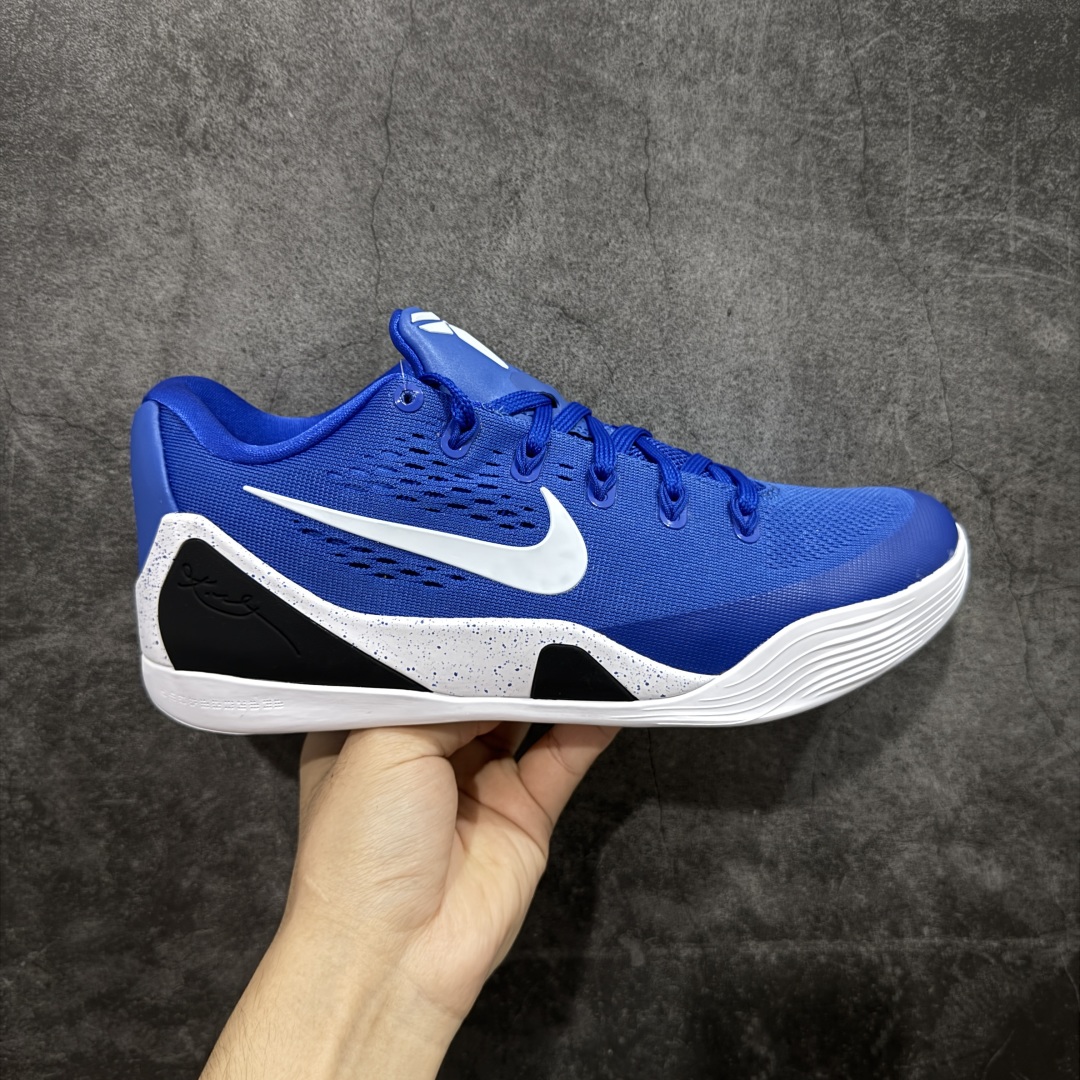 【S2纯原】NK Kobe 9 Elite Low Protro EM 科比九代 蓝白色 S2纯原生产线 #React科技鞋垫加持 实战配置直接拉满 #原楦纸板开发 鞋身流线型、后跟塑形,区分土肥圆 #原厂针织鞋面一针一线匹配原版 #全身鞋材卡料色独家定制 热压印SWOOSH #真实底模最大48.5 实战利器 专供海外市场 货号:IH1401-400 尺码:40 40.5 41 42 42.5 43 44 44.5 45 46 47.5 48.5(脚宽、脚胖 建议买大半码)-选品中心