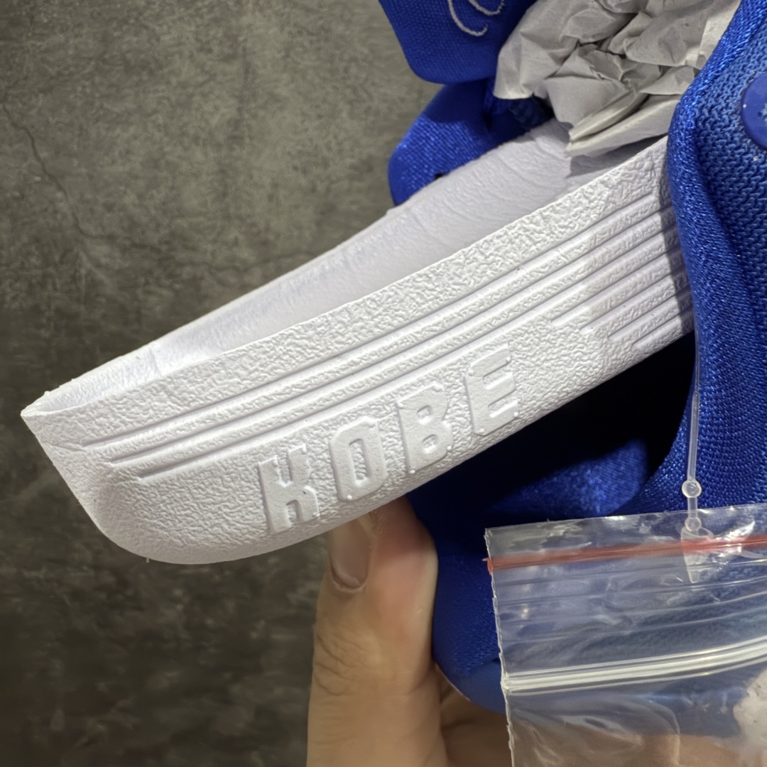 图片[9]-【S2纯原】NK Kobe 9 Elite Low Protro EM 科比九代 蓝白色 S2纯原生产线 #React科技鞋垫加持 实战配置直接拉满 #原楦纸板开发 鞋身流线型、后跟塑形，区分土肥圆 #原厂针织鞋面一针一线匹配原版 #全身鞋材卡料色独家定制 热压印SWOOSH #真实底模最大48.5 实战利器 专供海外市场 货号：IH1401-400 尺码：40 40.5 41 42 42.5 43 44 44.5 45 46 47.5 48.5（脚宽、脚胖 建议买大半码）-选品中心