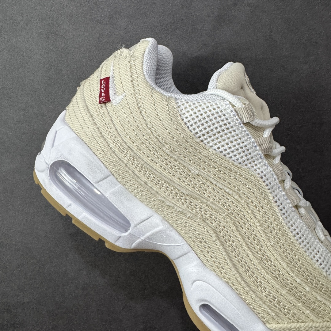 图片[6]-【PE版本】NK Air Max 95 SP 复古减震气垫跑鞋 HM4743-100 经典重温 鞋款设计灵感源于人体构造 中底设计基于人体的脊柱构造 是整体设计的核心 尼龙孔眼代表了肋骨 而分层式面板和网眼象征着肌肉纤维和肉体组织 Air Max 95采用了两个独立的吹塑成型的Air-Sole单元 并首次在前掌使用可视化气垫设计 Swoosh logo夜当作一个 点符号放在了鞋子的后帮位置 20年的发展让 AIR MAX 95有了不同的故事 20年后再度面向世人的时候 焕然一新的面貌 让人有了另外一种清新脱俗的感觉 尺码：40 40.5 41 42 42.5 43 44 44.5 45 46 47.5-选品中心