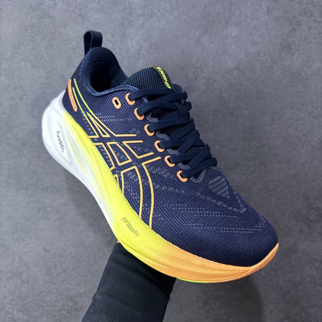 图片[3]-【公司级】ASICS 亚瑟士 GEL-SAIUN 3 缓震回弹运动跑鞋跑鞋男鞋运动鞋舒适透气 厚底增高老爹鞋 柔韧GEL胶缓震属性满载双层轻弹源动力，助力跑者开启突破征途FLYTEFOAM双层复合中底材质，土层轻质柔软减少负荷，下层为足底提供灵敏回弹触感，恰到好处的轻量与回弹重组升级，主力探寻自我节奏。后跟可视GEL缓震胶，坚韧有加的触地防护，自如转换冲击力。TRUSSTIC中足稳定片不仅平稳，更提高中足部刚性。 尺码： 40-45 编码： AMB250260-选品中心